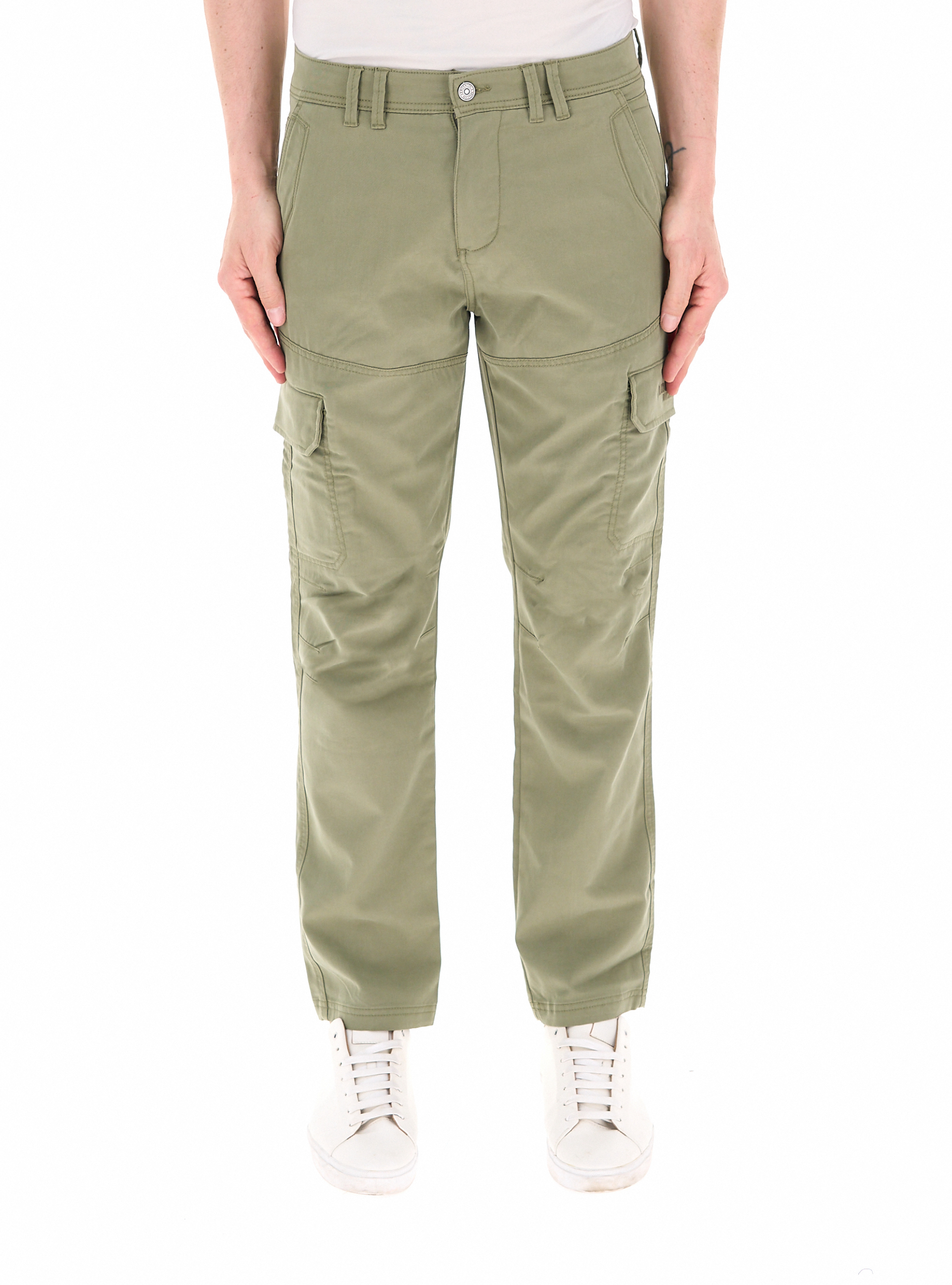 Pantalone cargo VERDE OLIVA 50