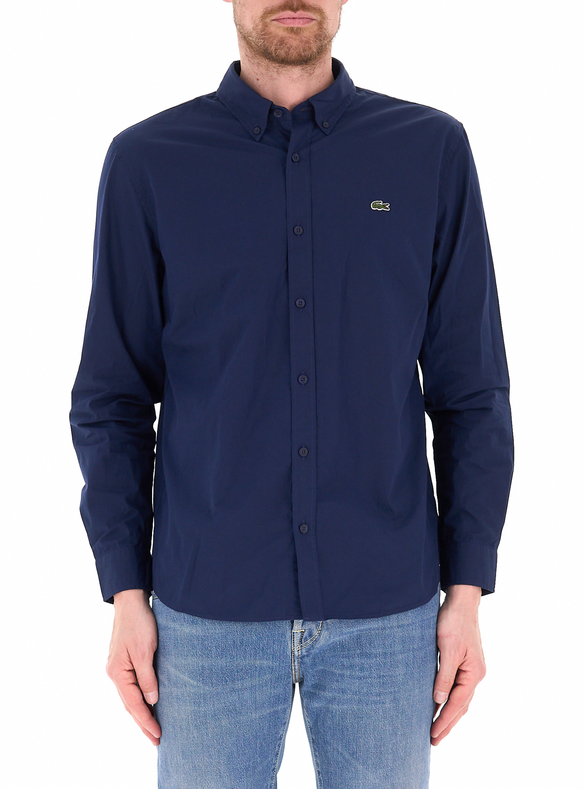 Camicia maniche lunghe BLU NAVY