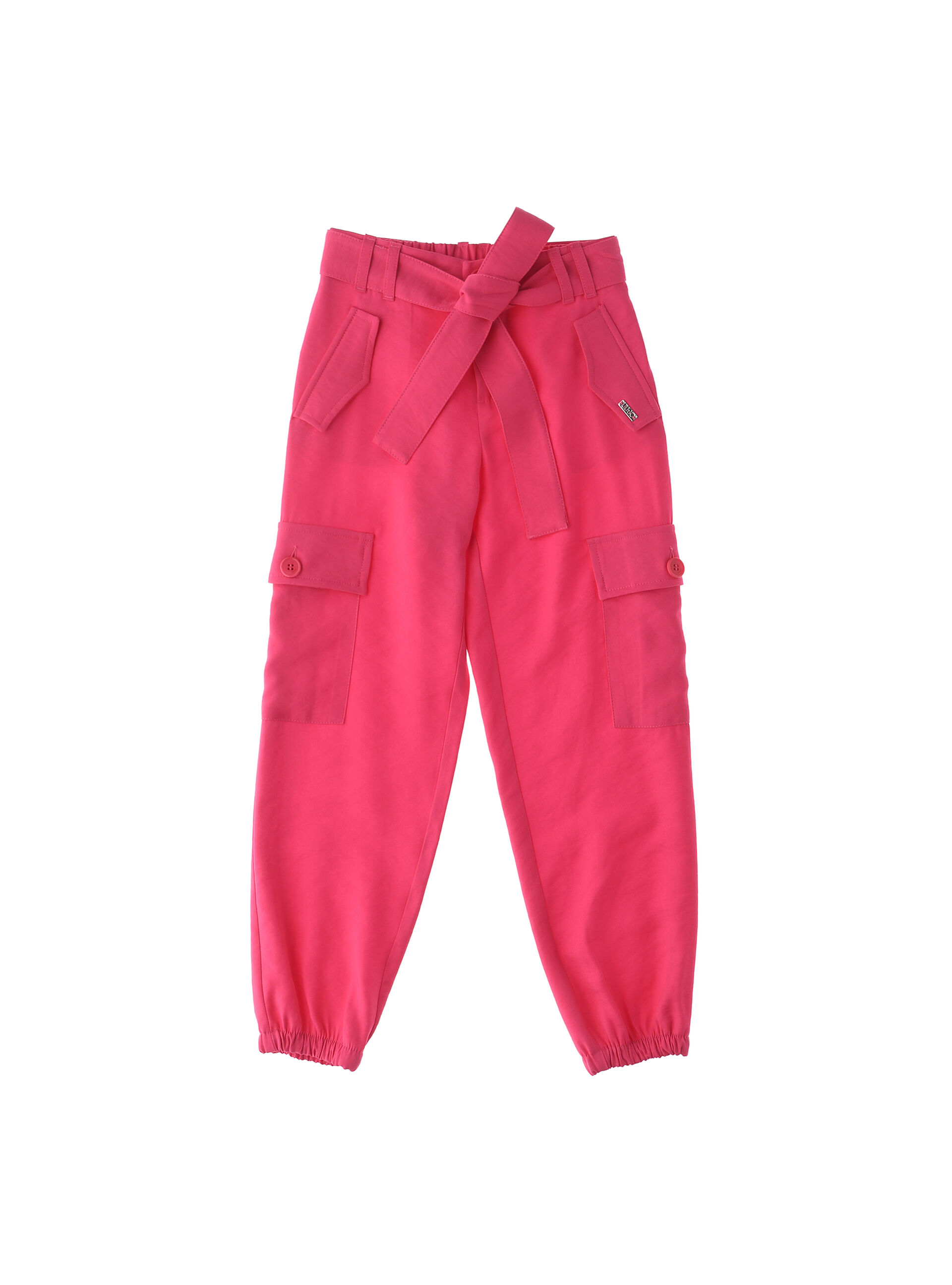 LIU JO Pantalone cargo JUNIOR ROSA