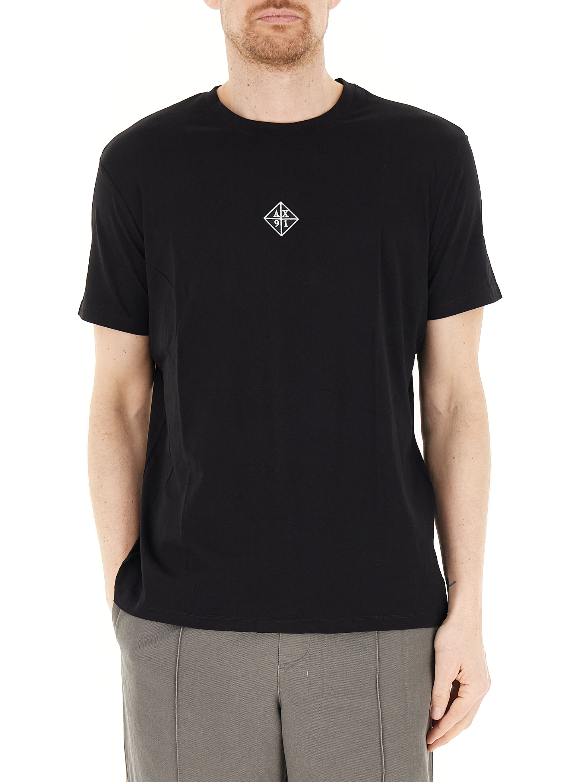T-shirt girocollo NERO M