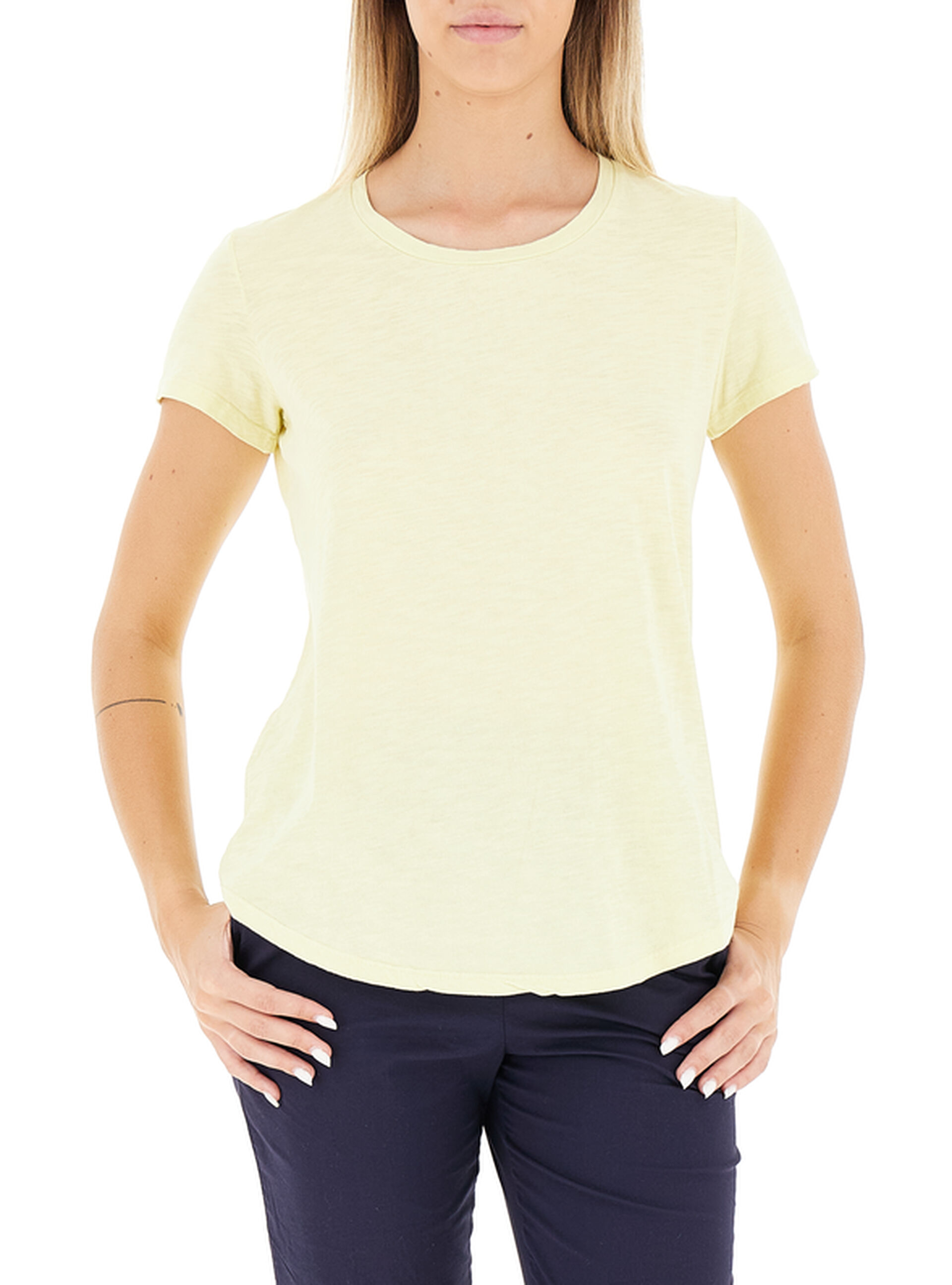 DEHA T-shirt girocollo VANIGLIA