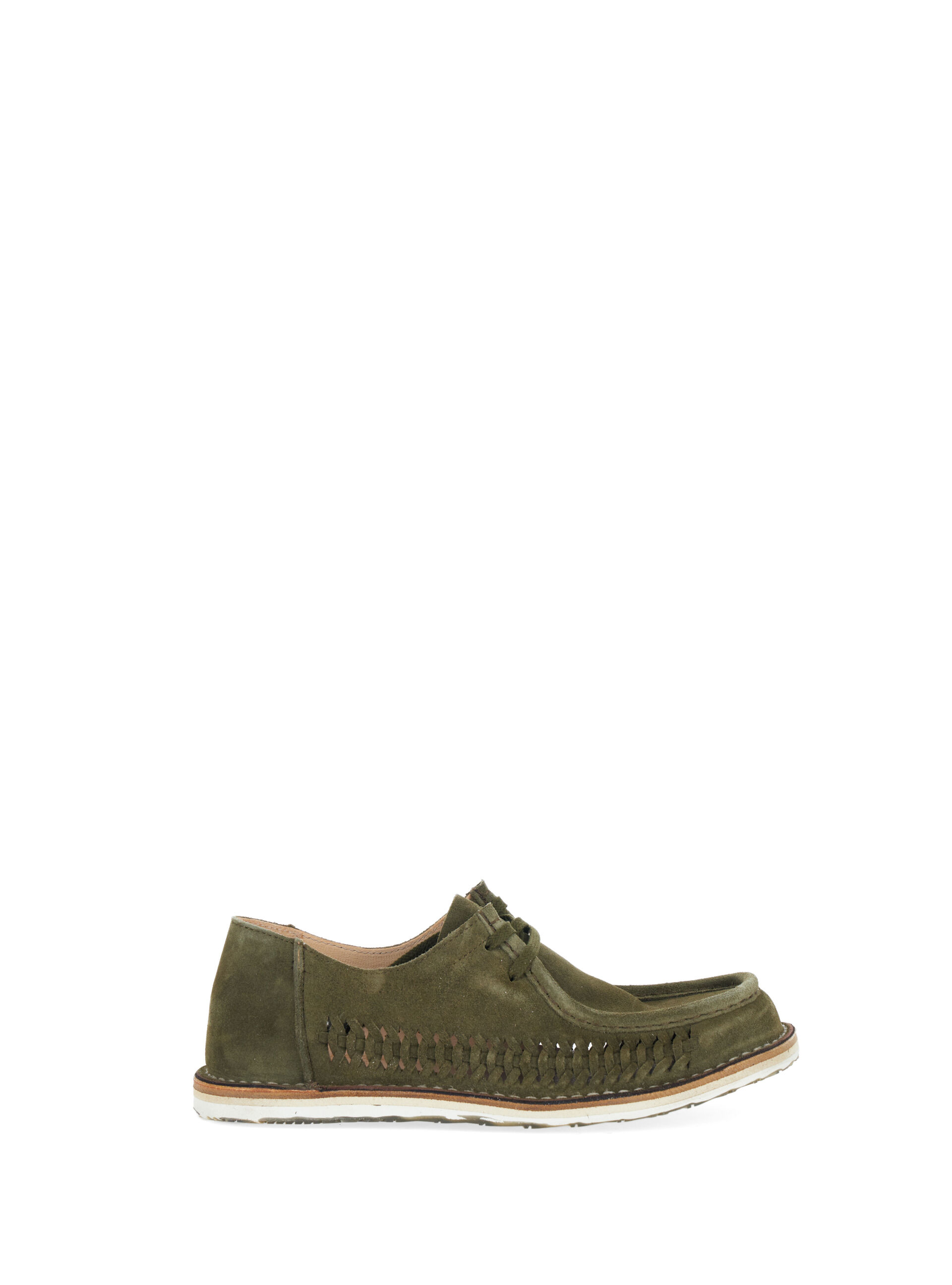 Scarpe scamosciate VERDE OLIVA 41