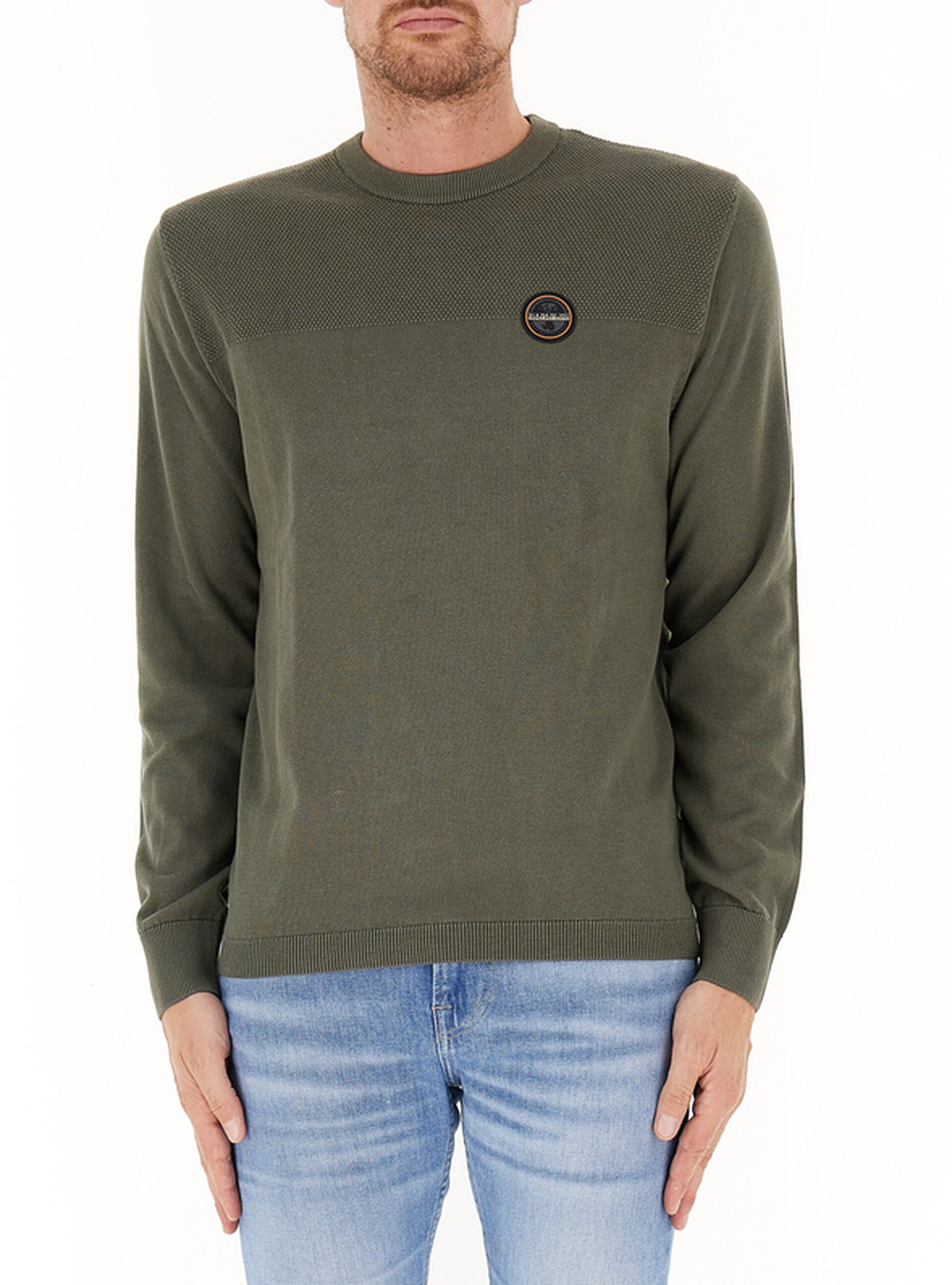 Napapijri Maglia in cotone VERDE