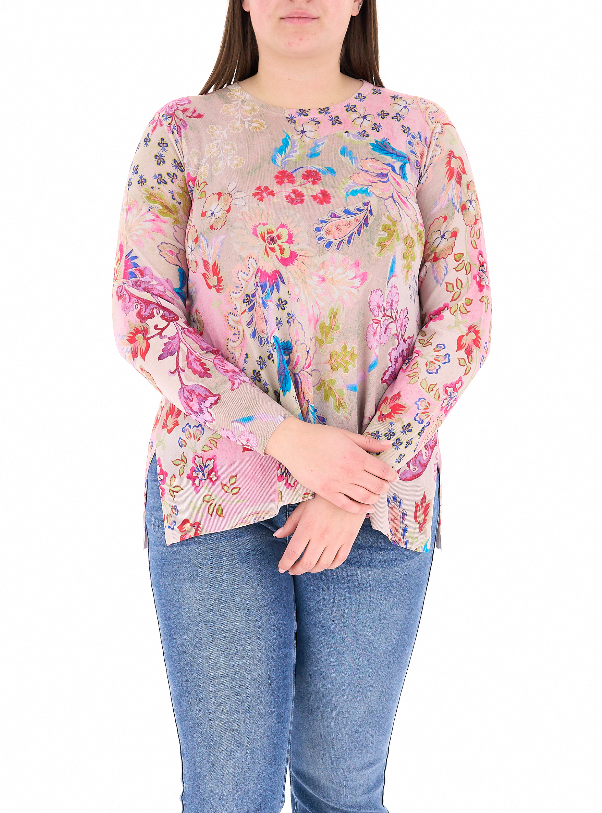 Maglia misto viscosa MULTICOLOR M
