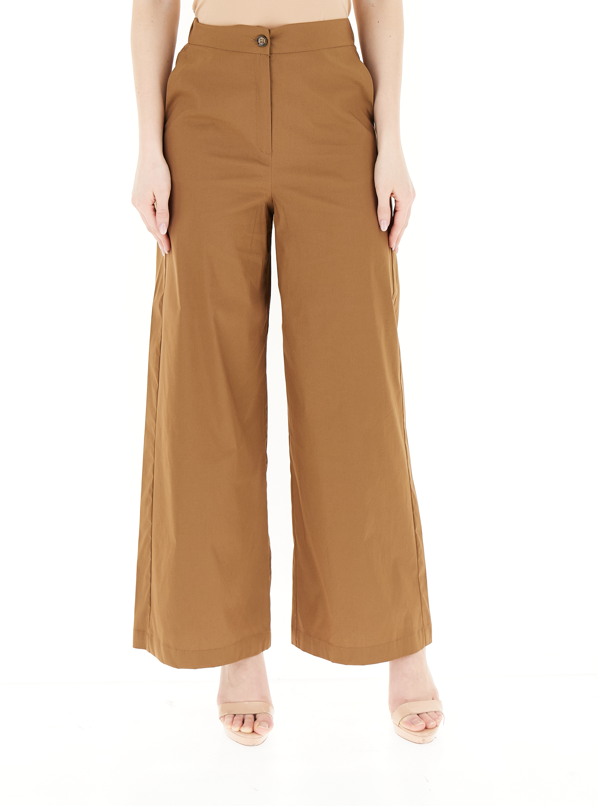 I BLUES Pantalone a palazzo COGNAC