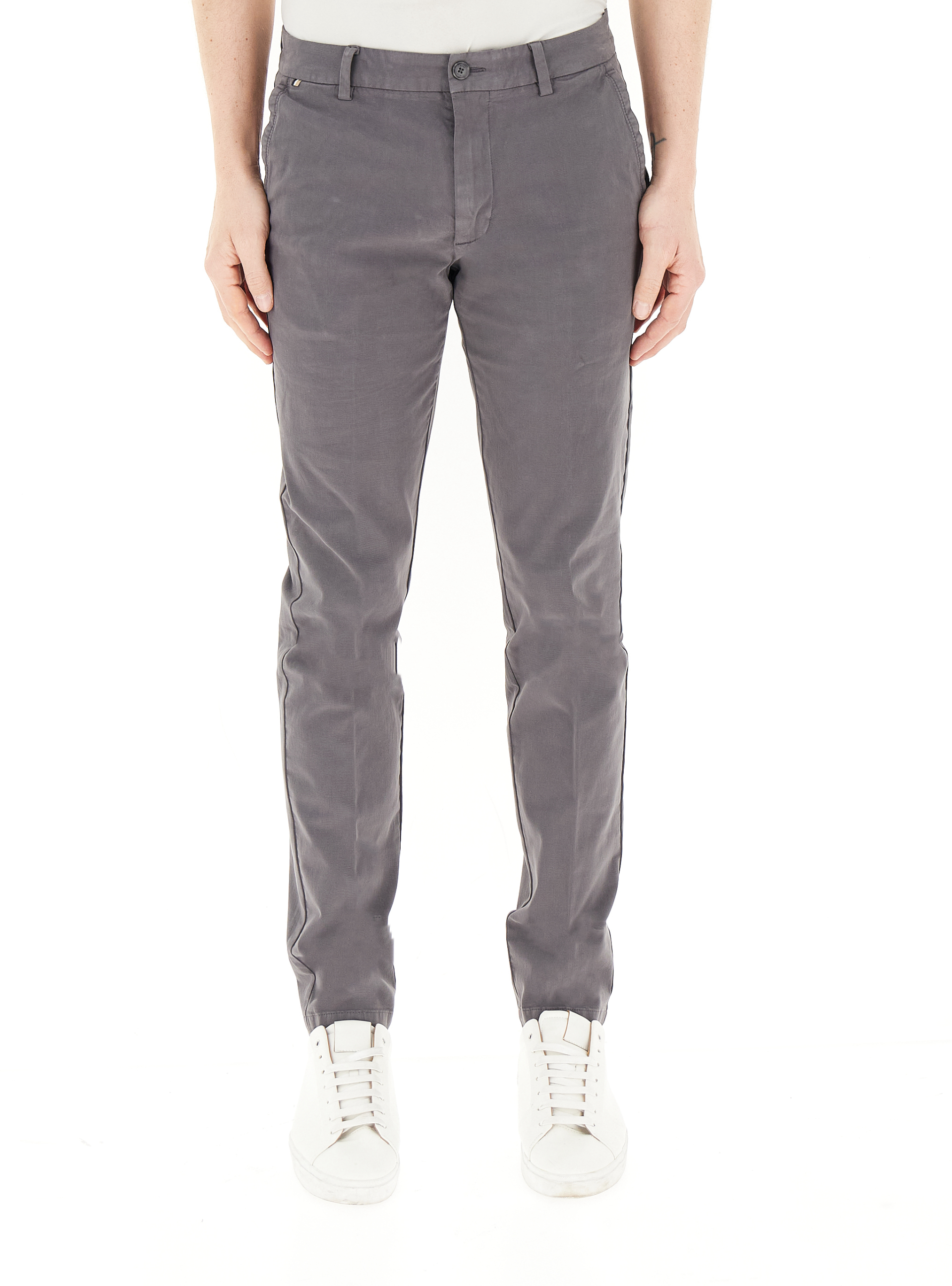 Pantalone chino slim BOSS GRIGIO 31-34