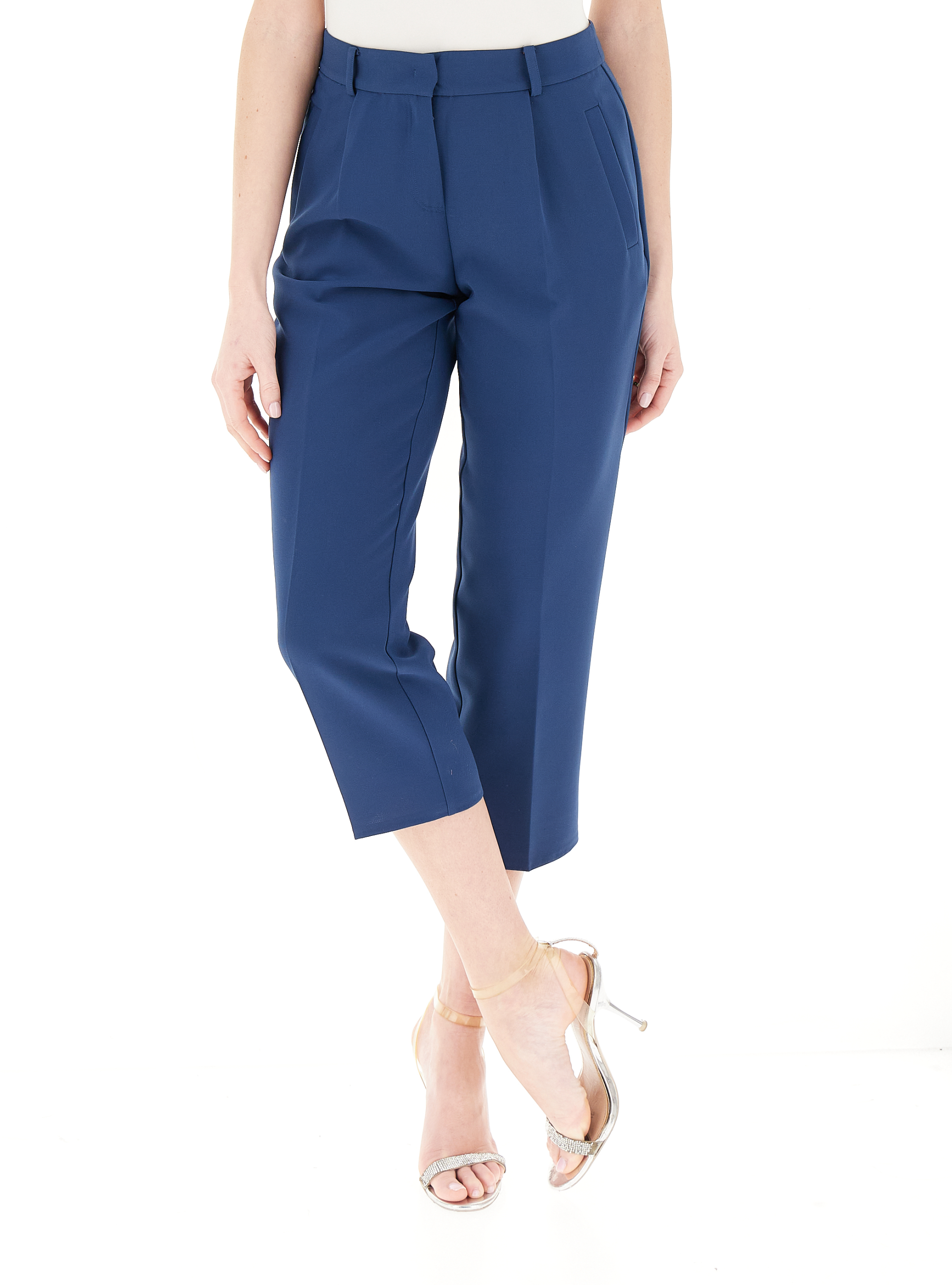 Pantalone pinces BLU CHIARO