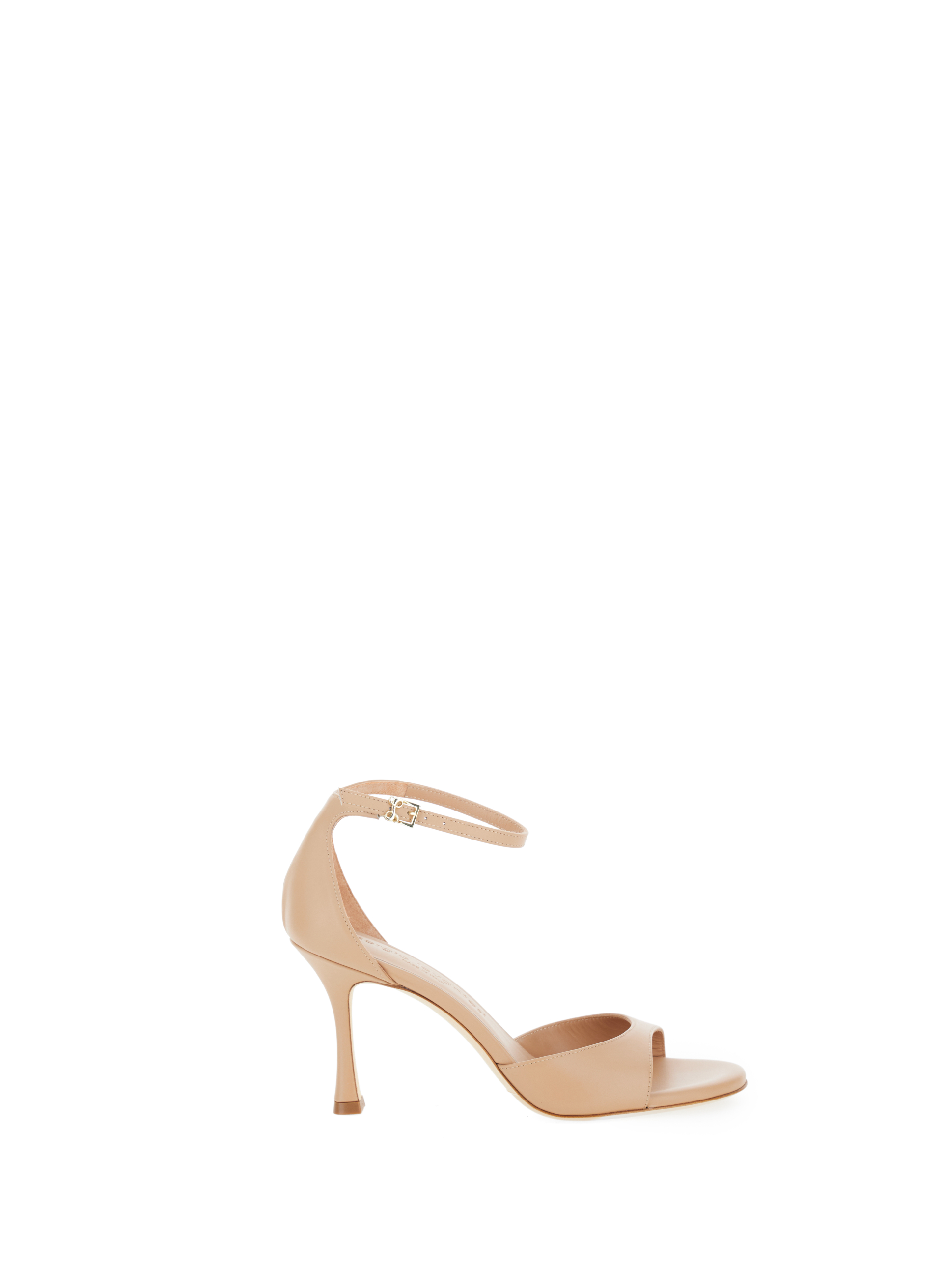 Sandali con tacco ROSA CARNE 37M