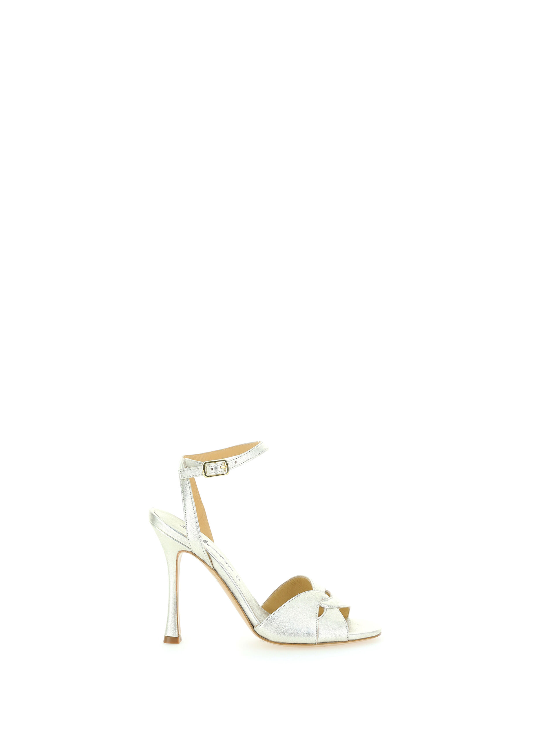 Sandali in pelle SILVIA ROSSINI GRIGIO