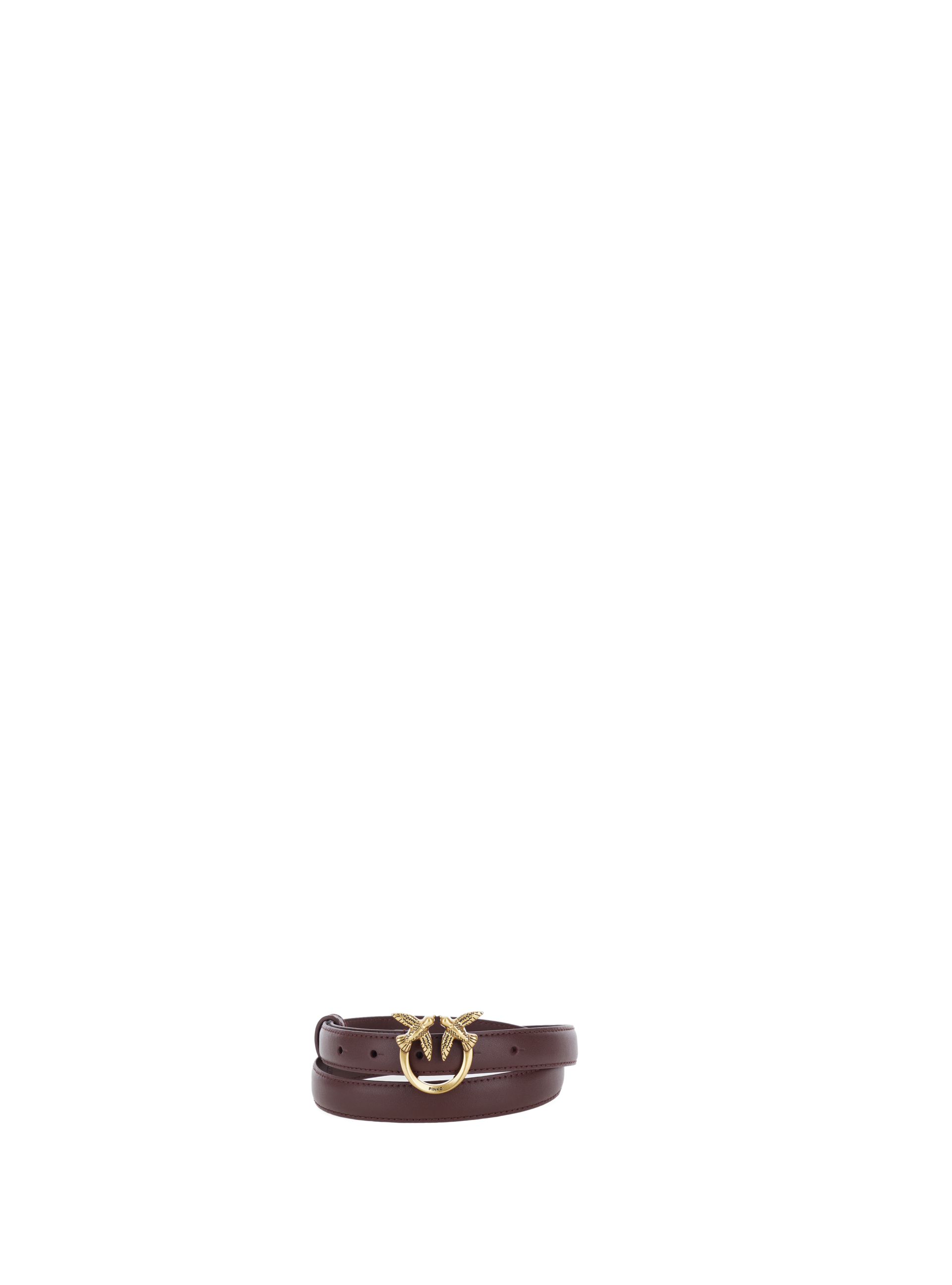 Pinko Cintura in pelle BAG MARRONE