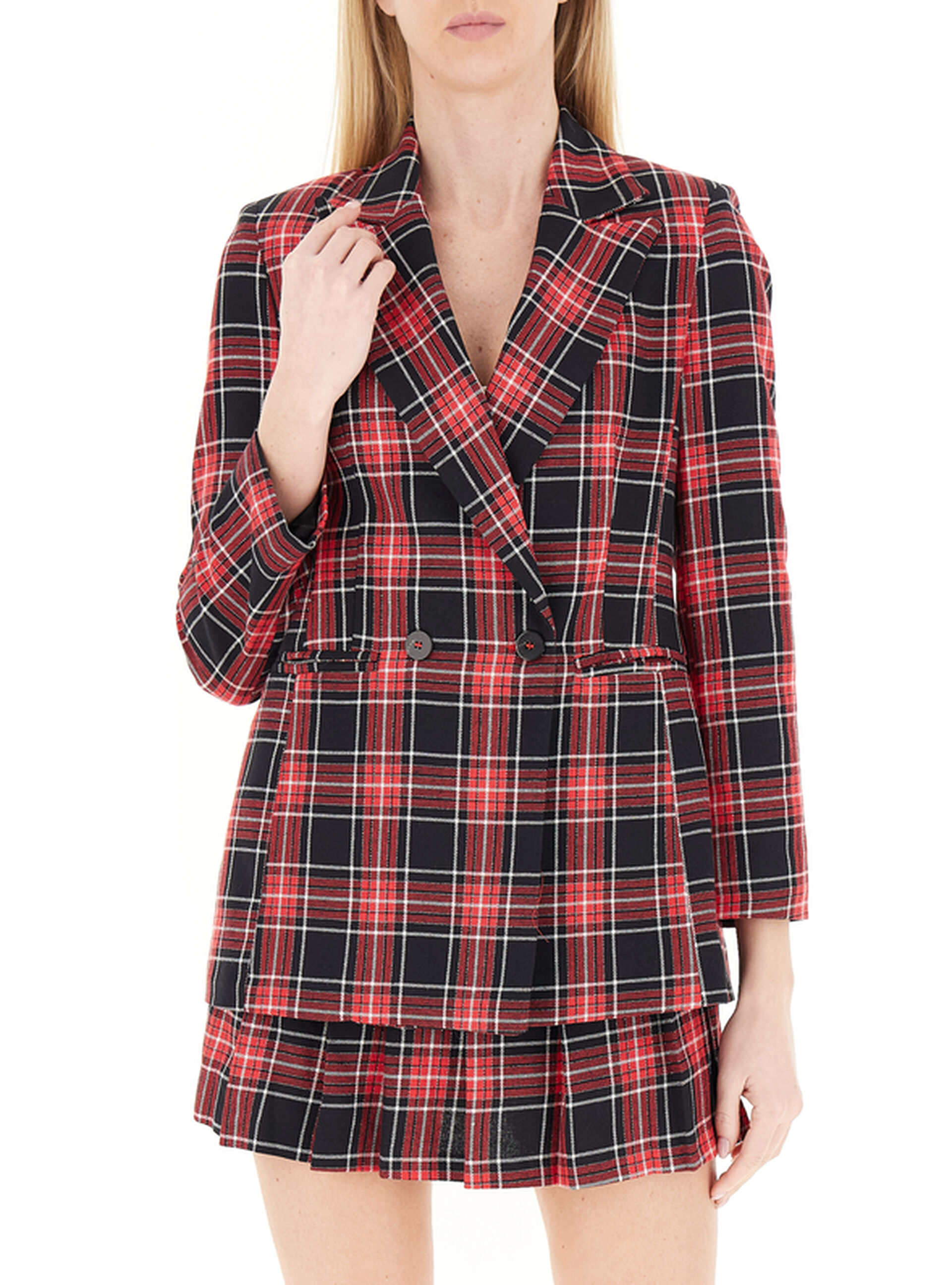 Blazer doppiopetto ROSSO
