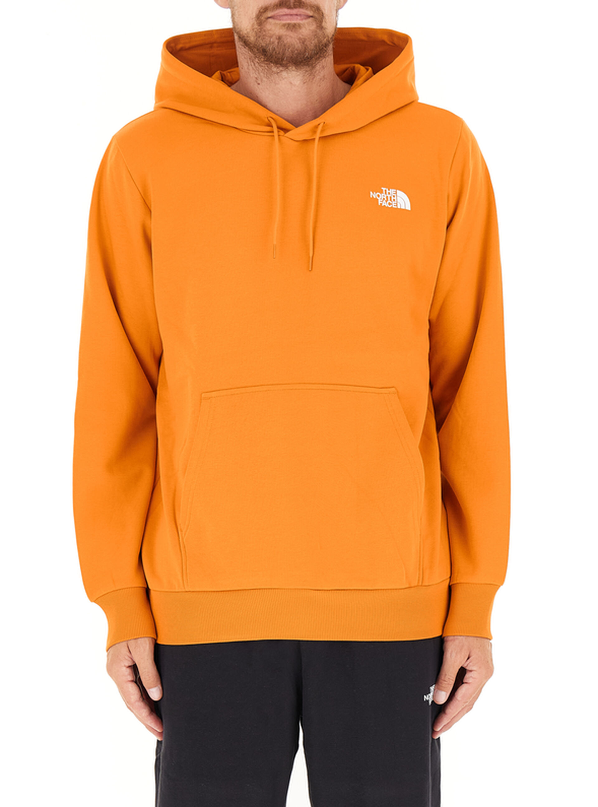 Felpa con cappuccio URBAN ARANCIONE M