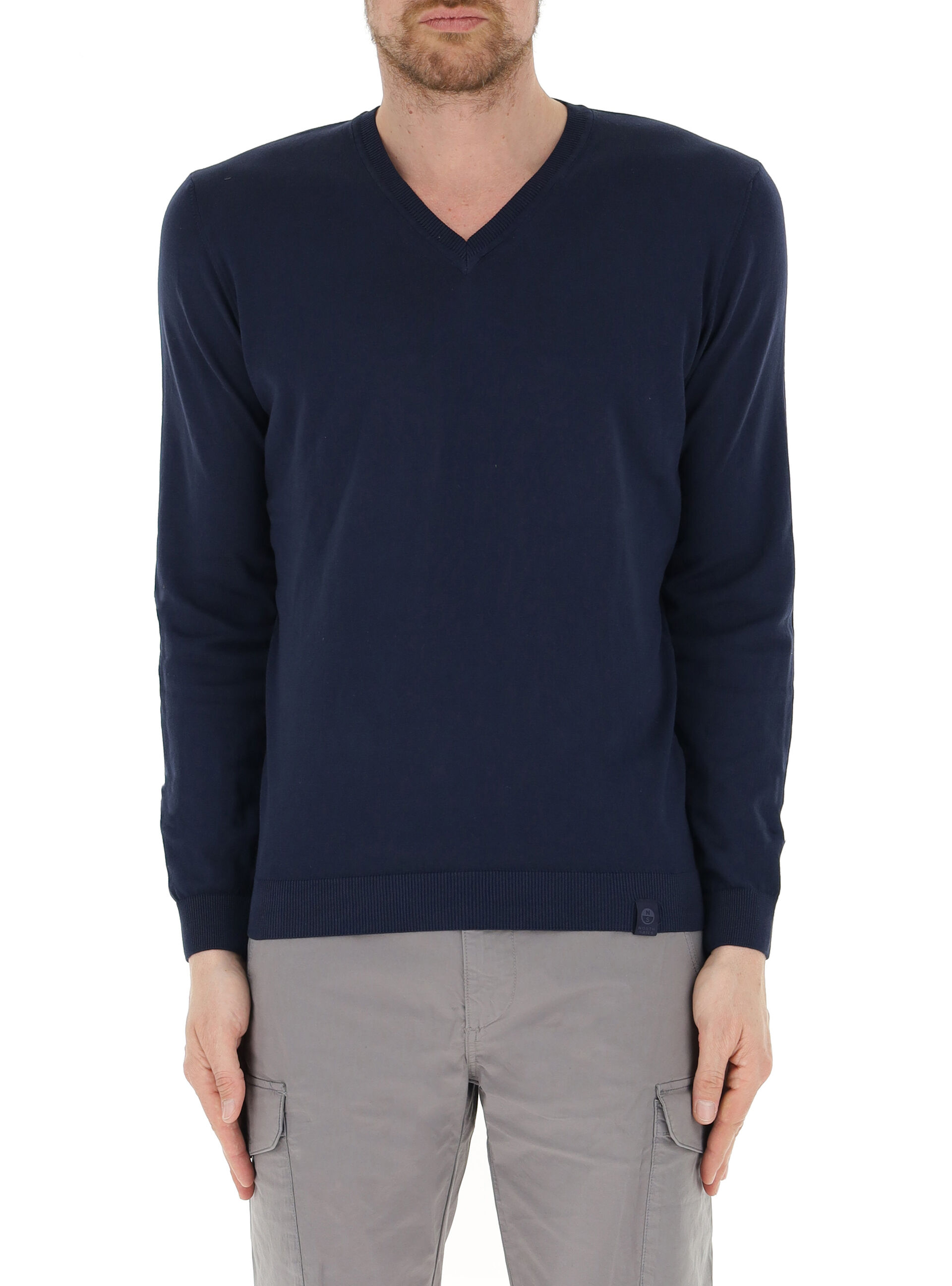 North Sails Maglia scollo V BLU XL