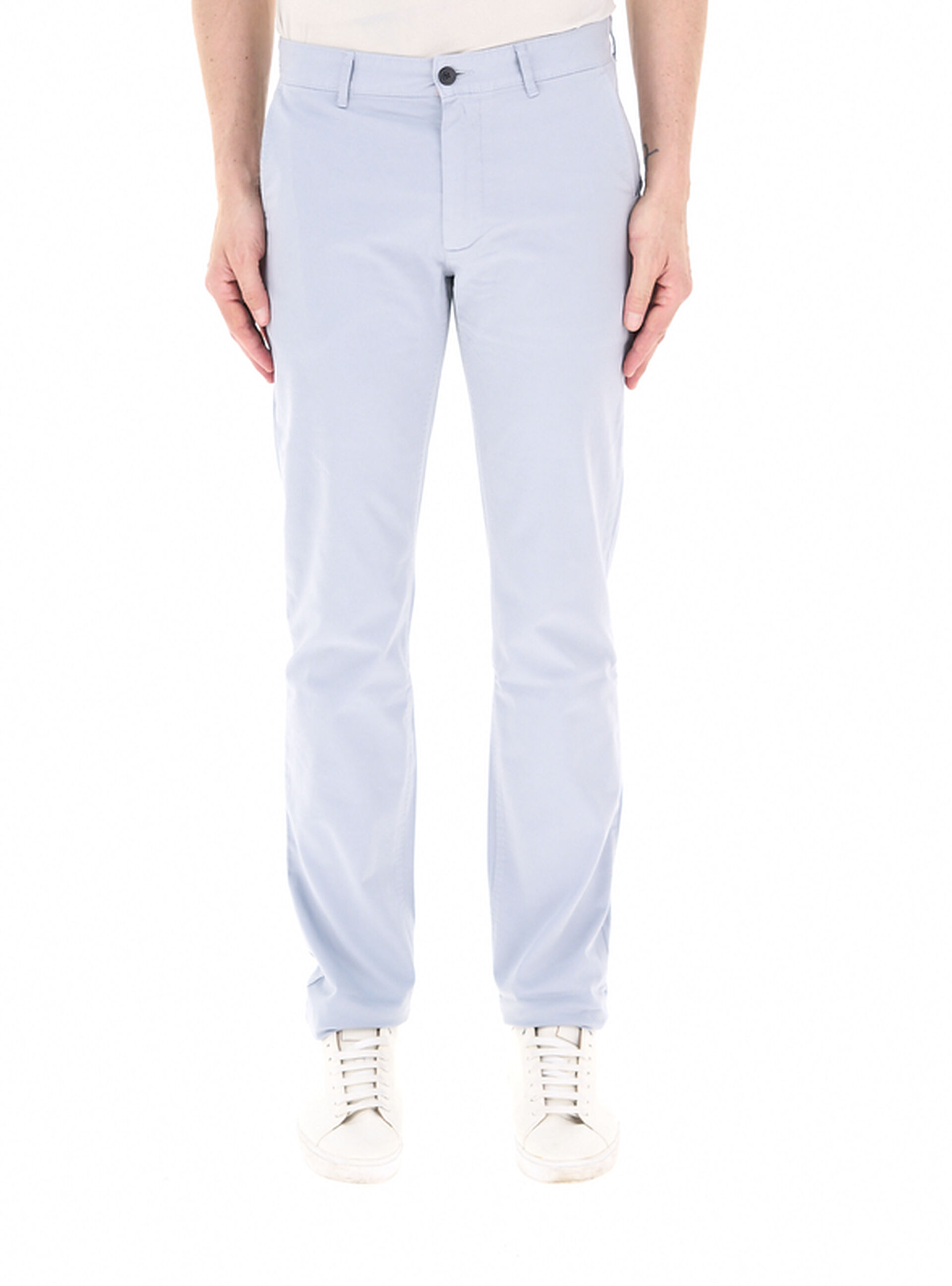 Pantalone chino BOSS AZZURRO CHIARO 35