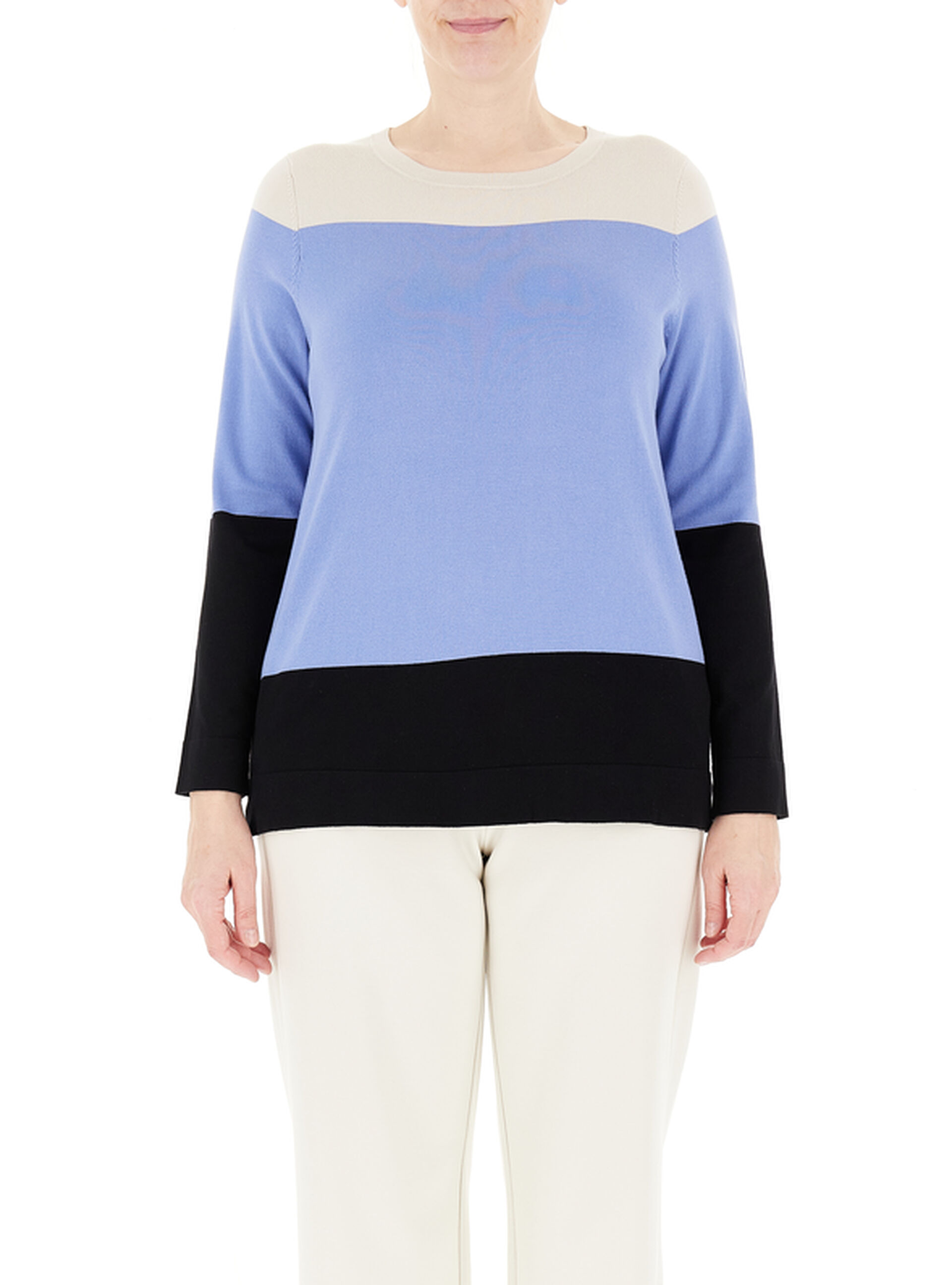 Maglia maniche lunghe AZZURRO CHIARO