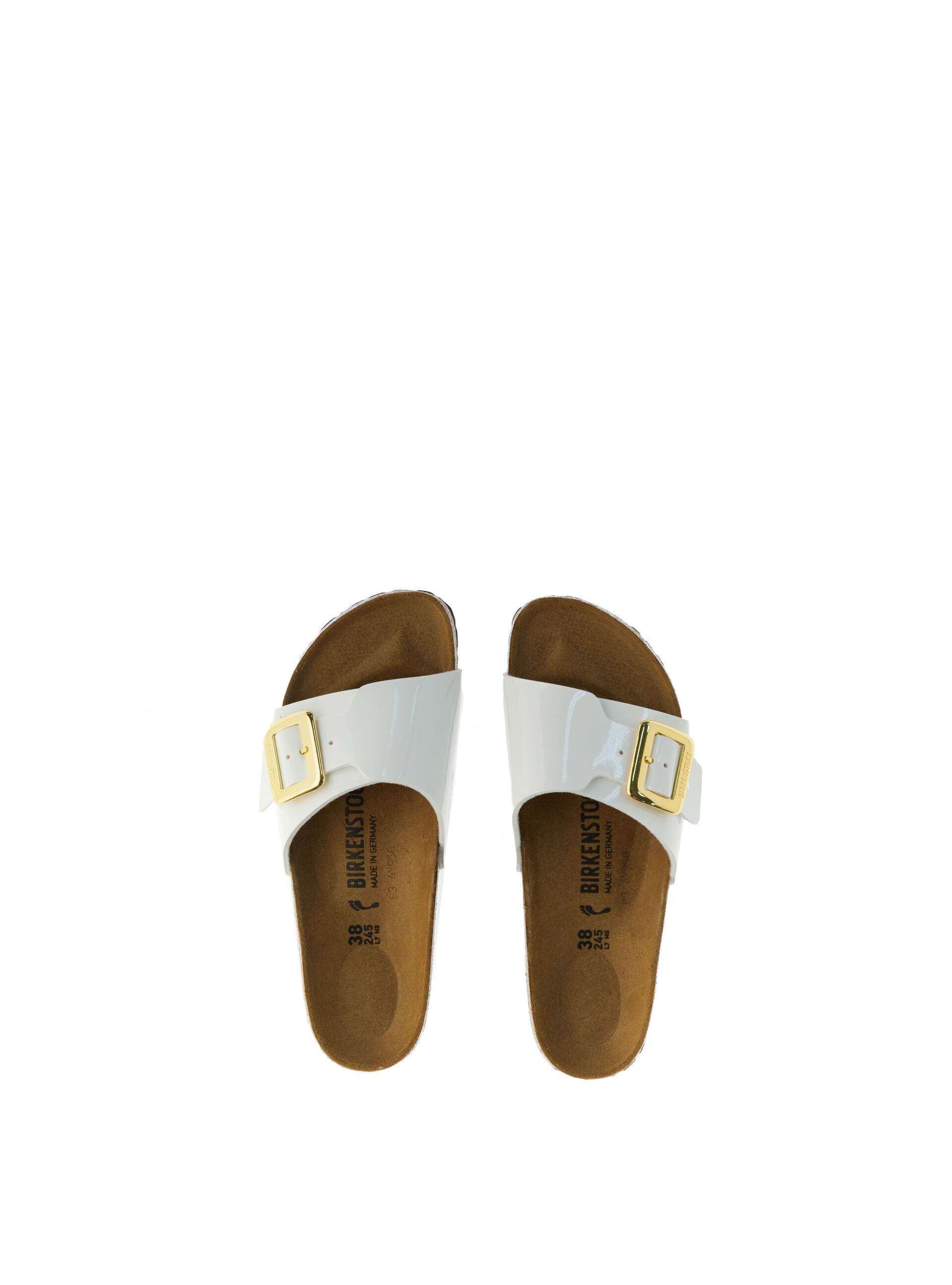 Ciabatte Sydney Cushion Buckle BIANCO