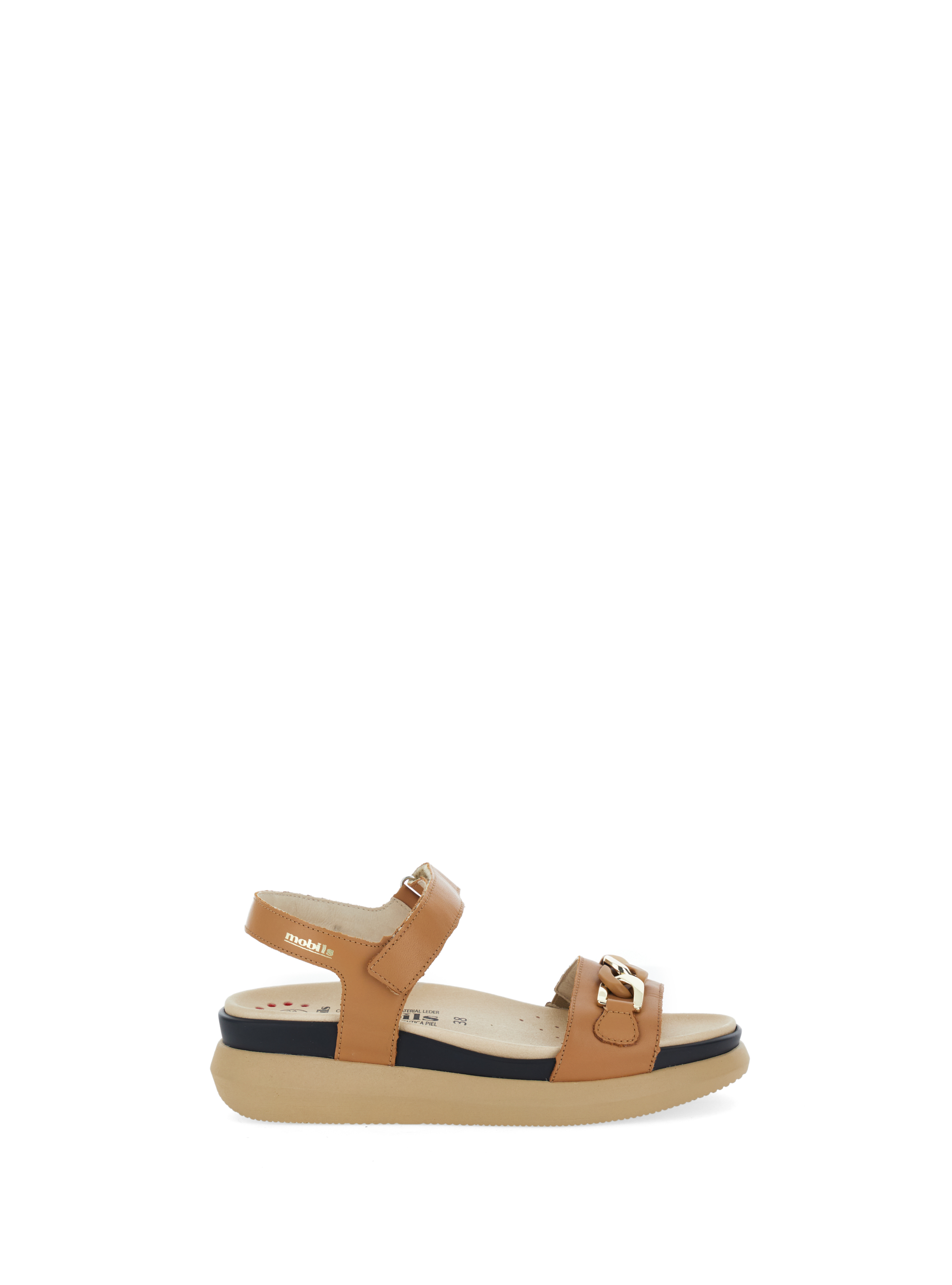 Mephisto Sandali in pelle MARRONE