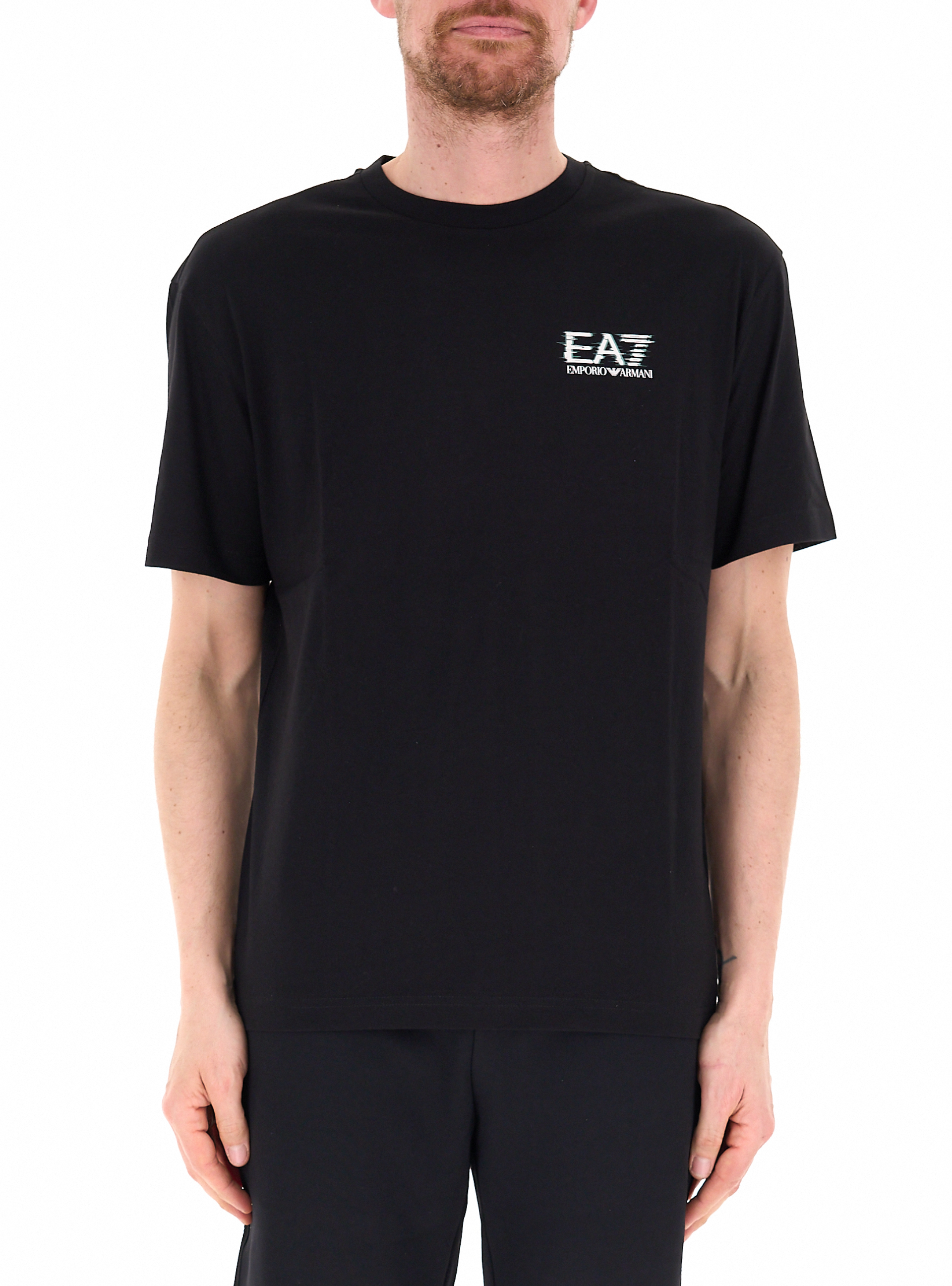 T-shirt in cotone NERO
