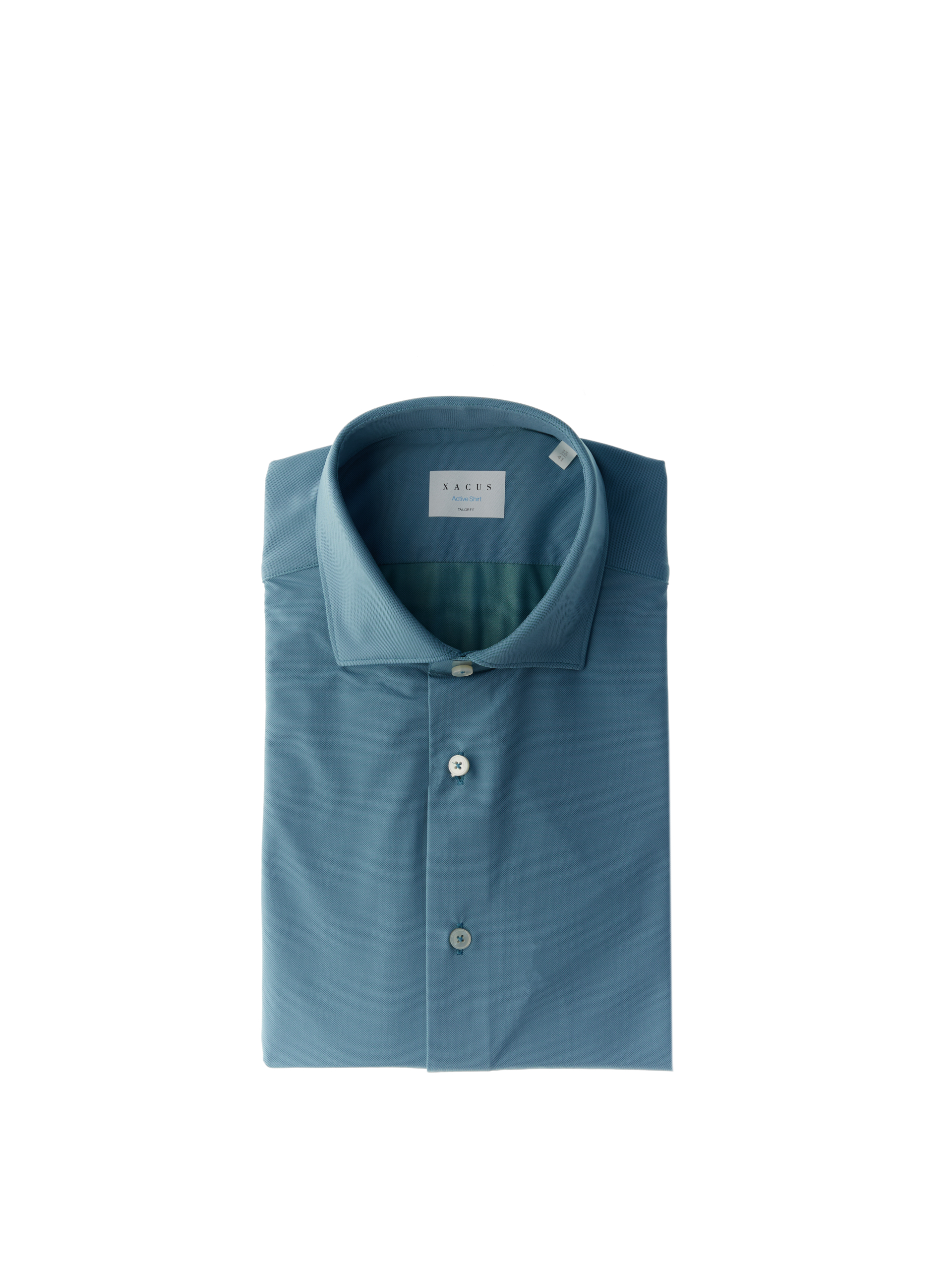 Camicia active tailor fit BLU OCEANO 40