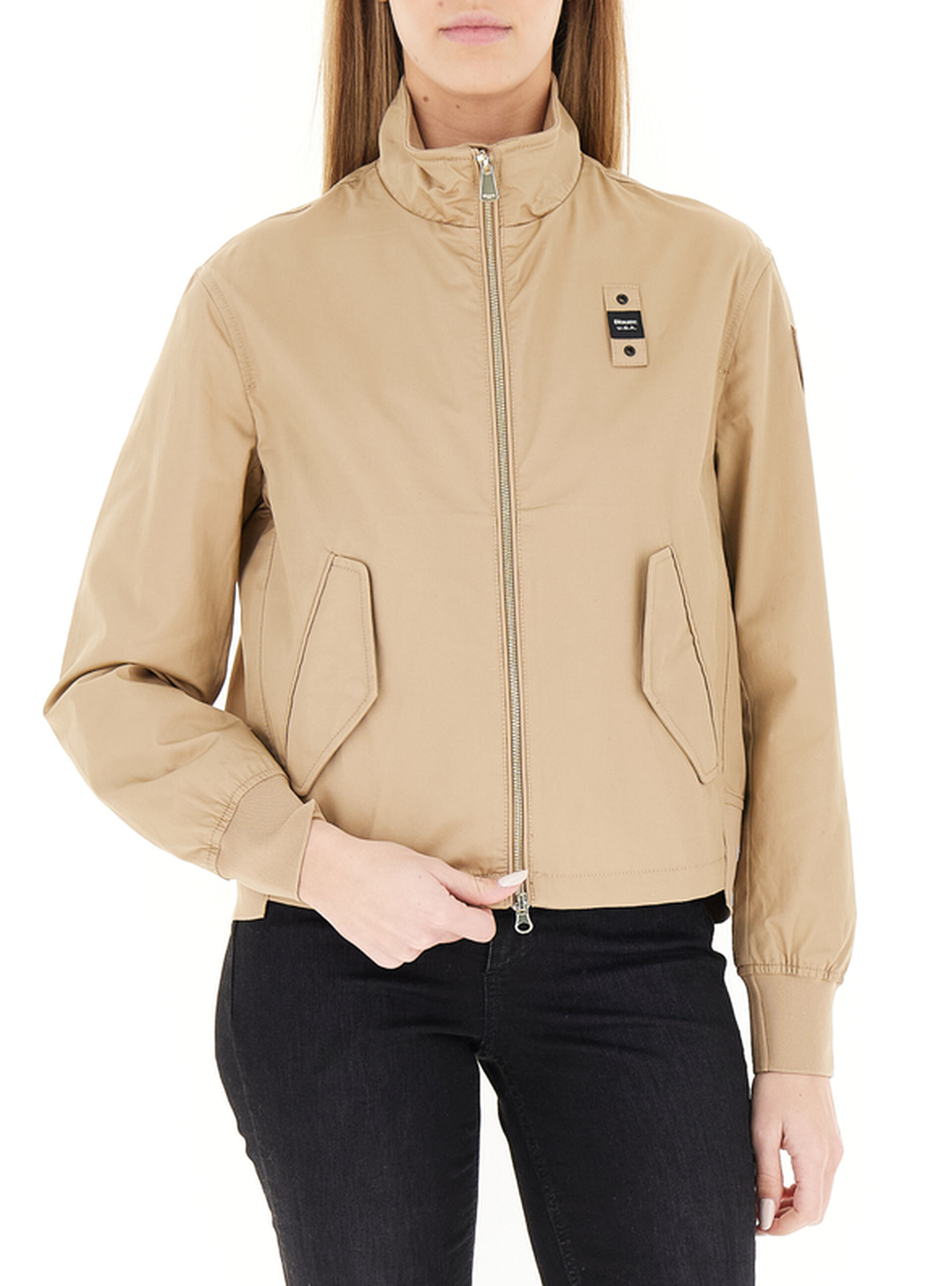 Blauer Giubbino collo alto BEIGE M