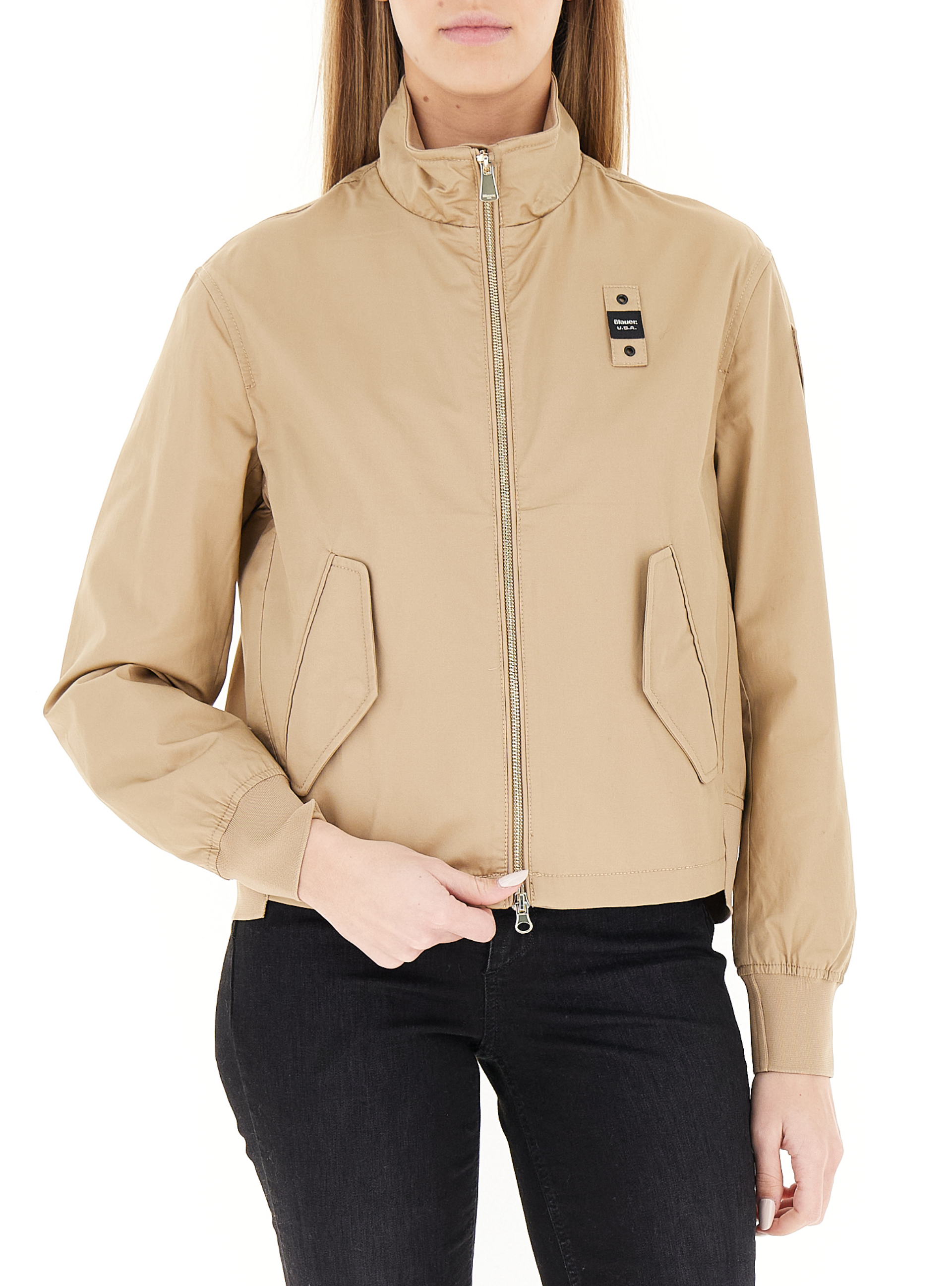 Blauer Giubbino collo alto BEIGE M