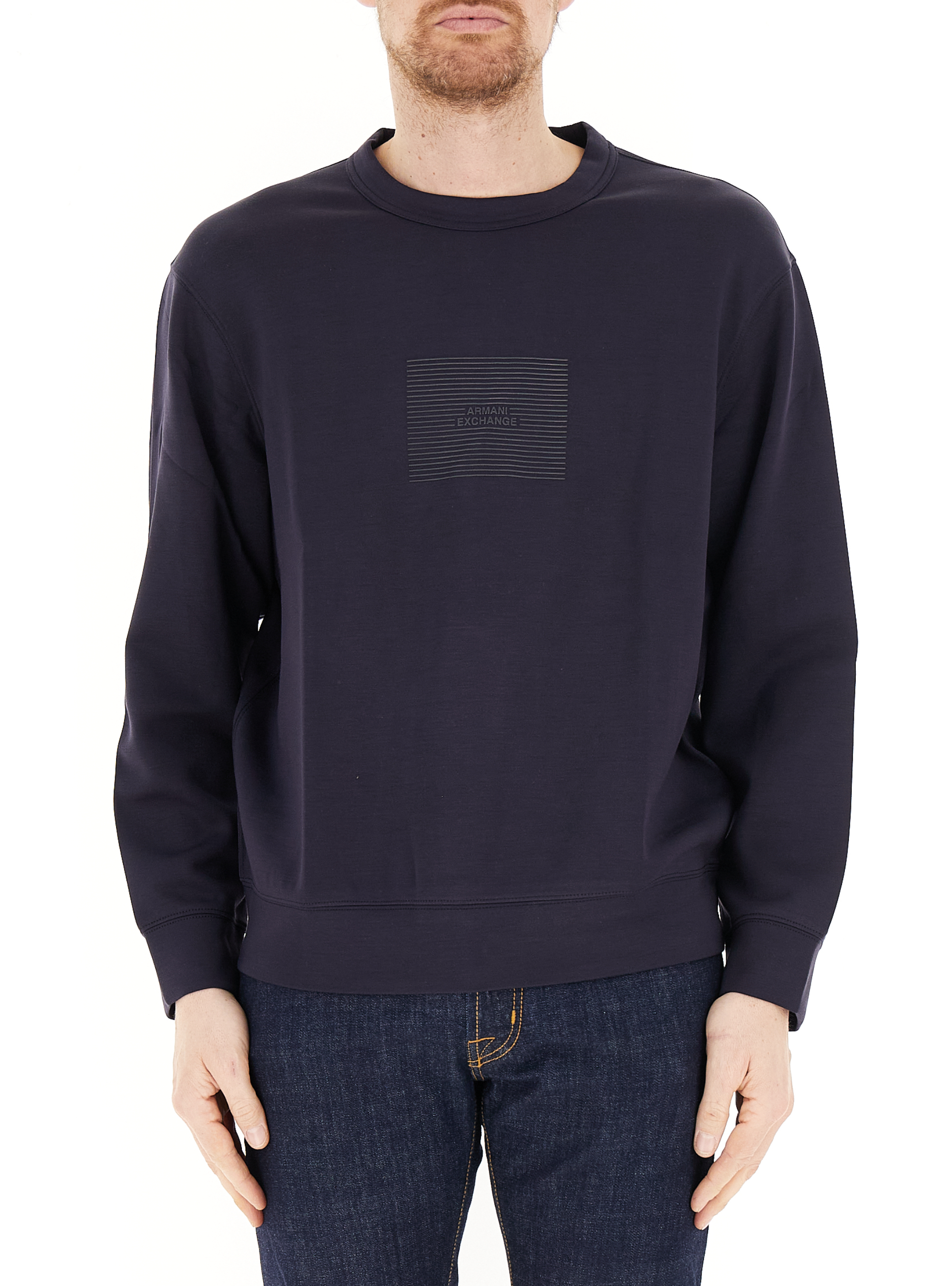 Felpa girocollo BLU NAVY XS