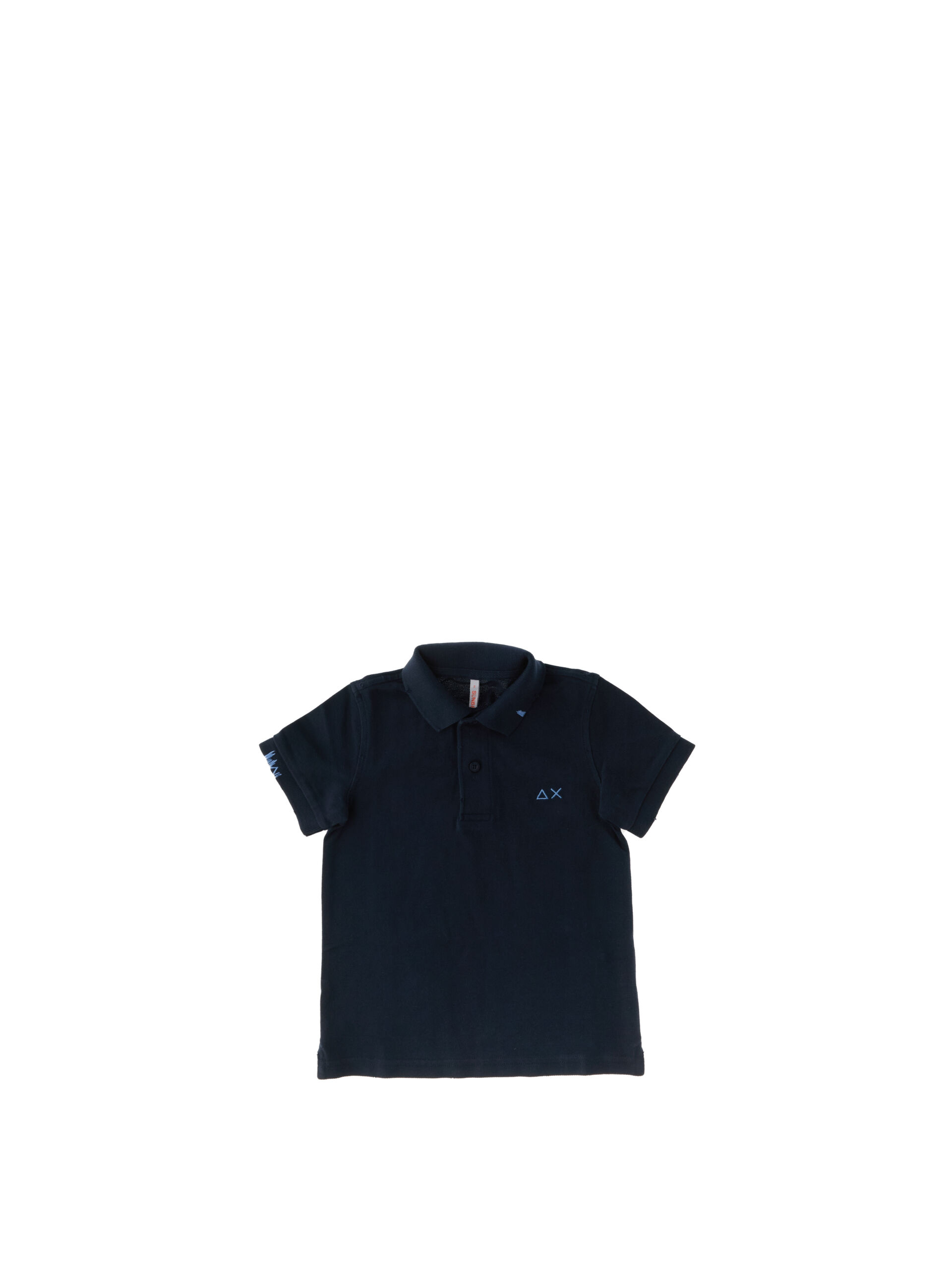 SUN68 Polo maniche corte BLU NOTTE