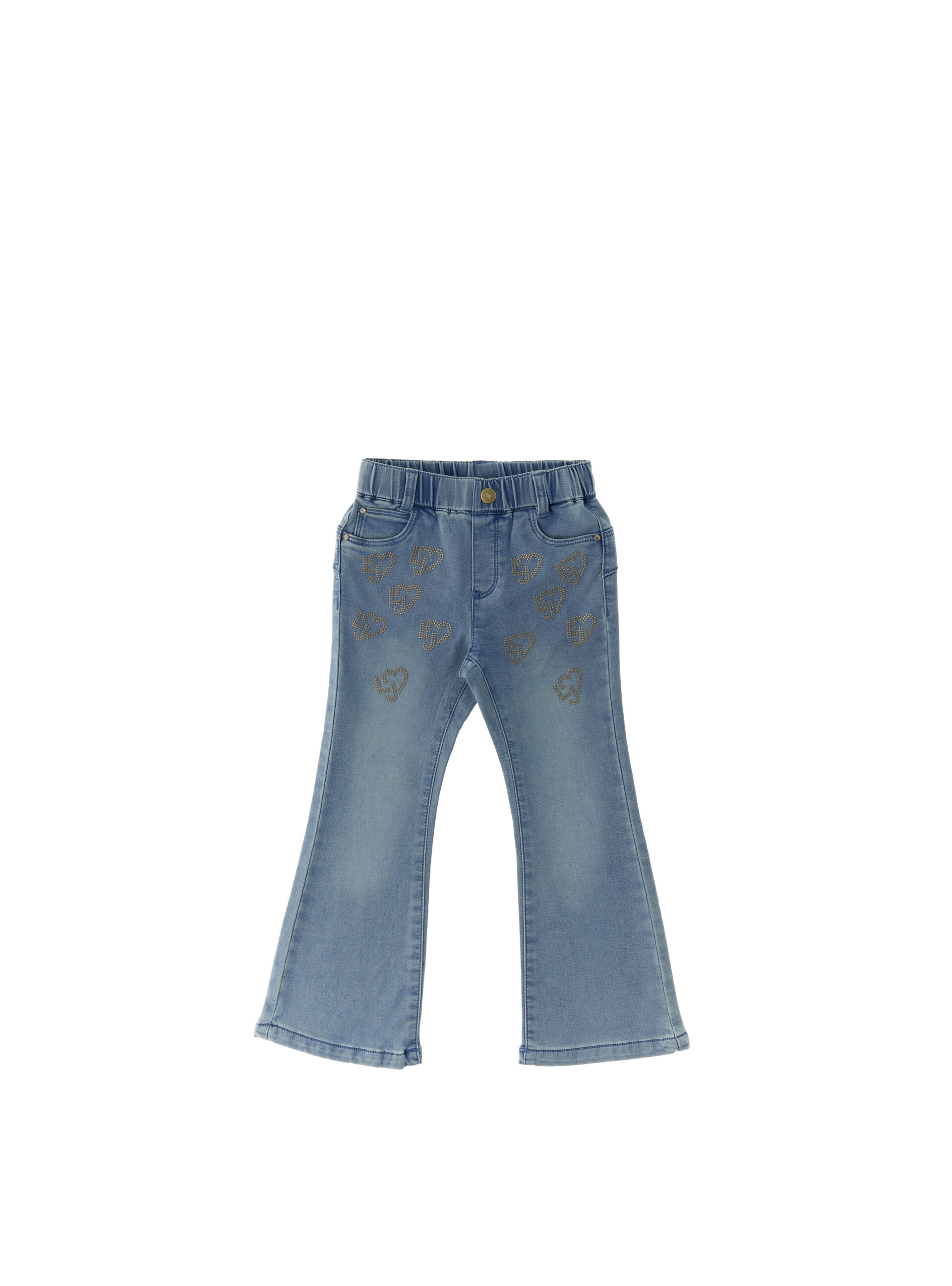 LIU JO Jeans bootcut BABY AZZURRO