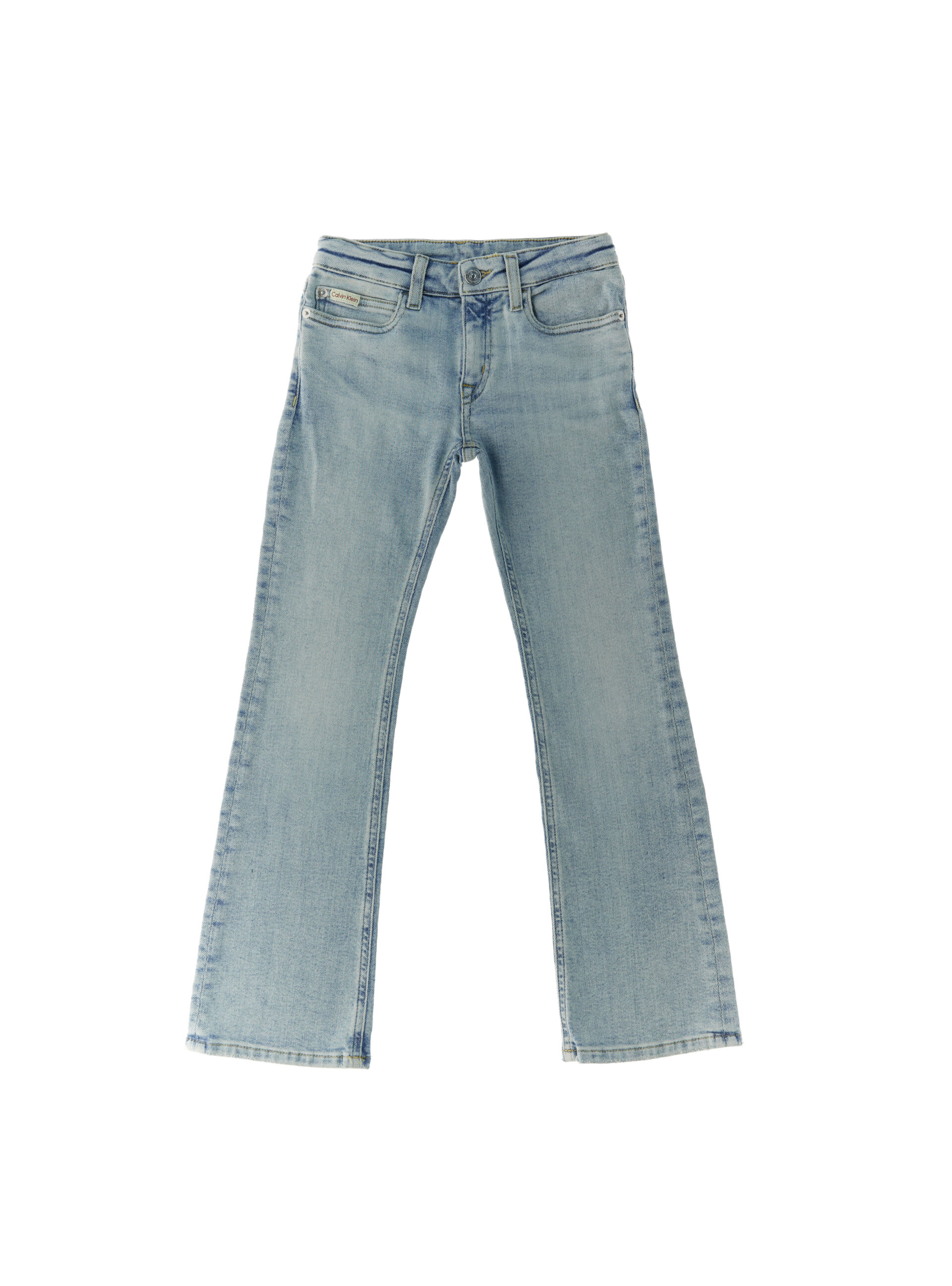 Jeans straight leg BLU CHIARO