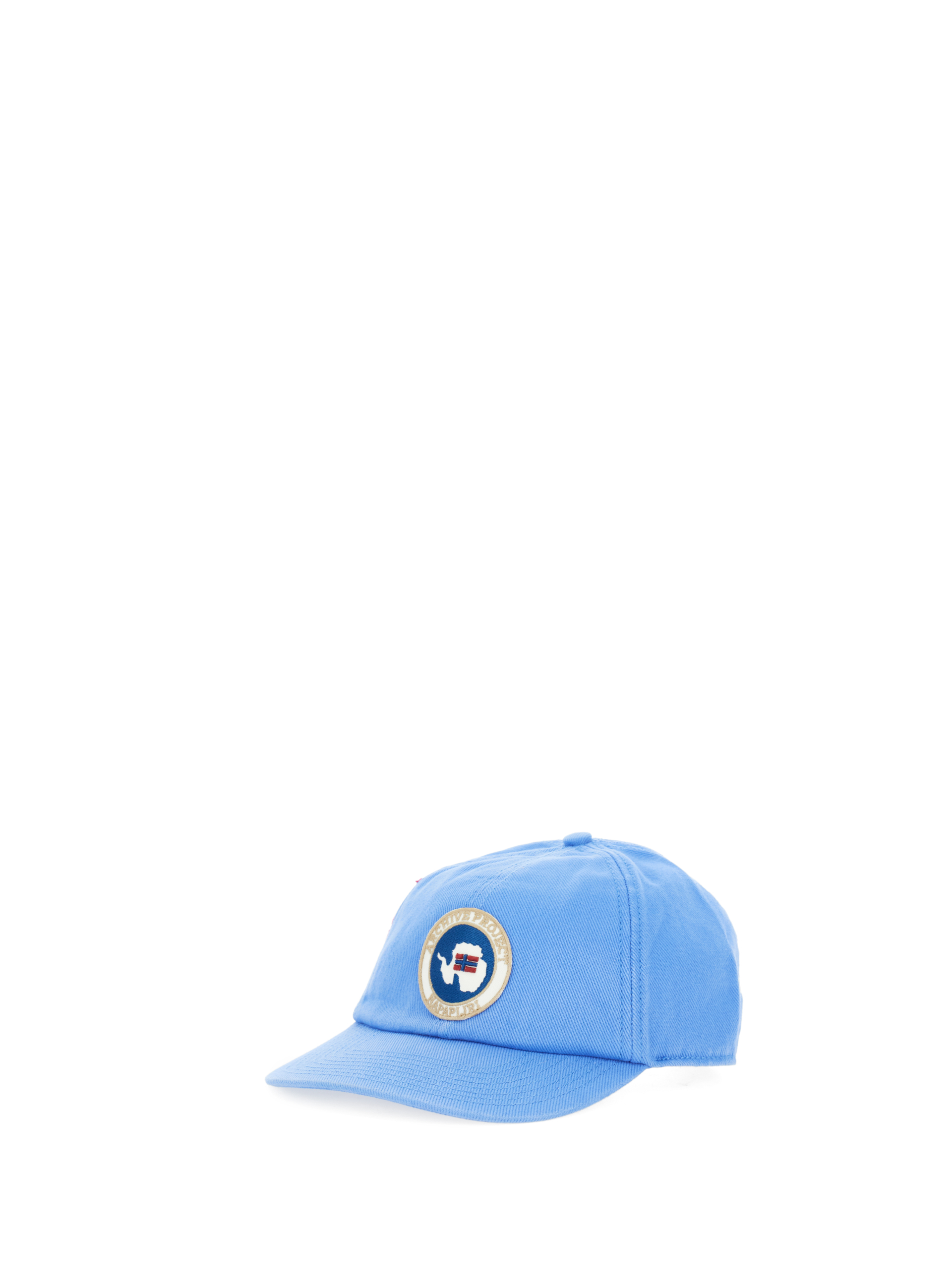 Cappello con visiera AZZURRO