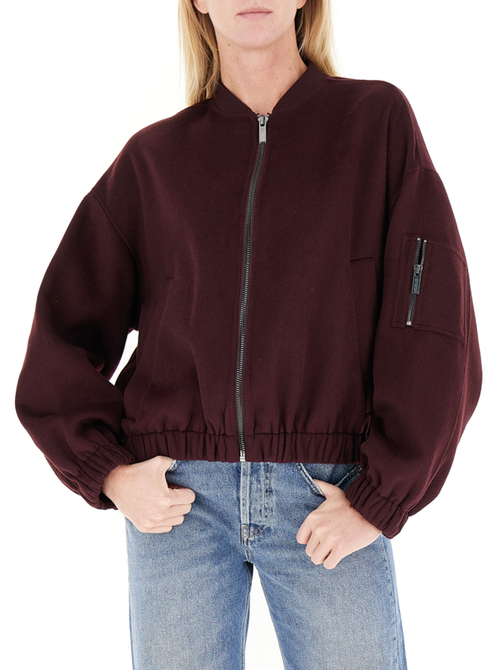 Bomber misto lana BORDEAUX S