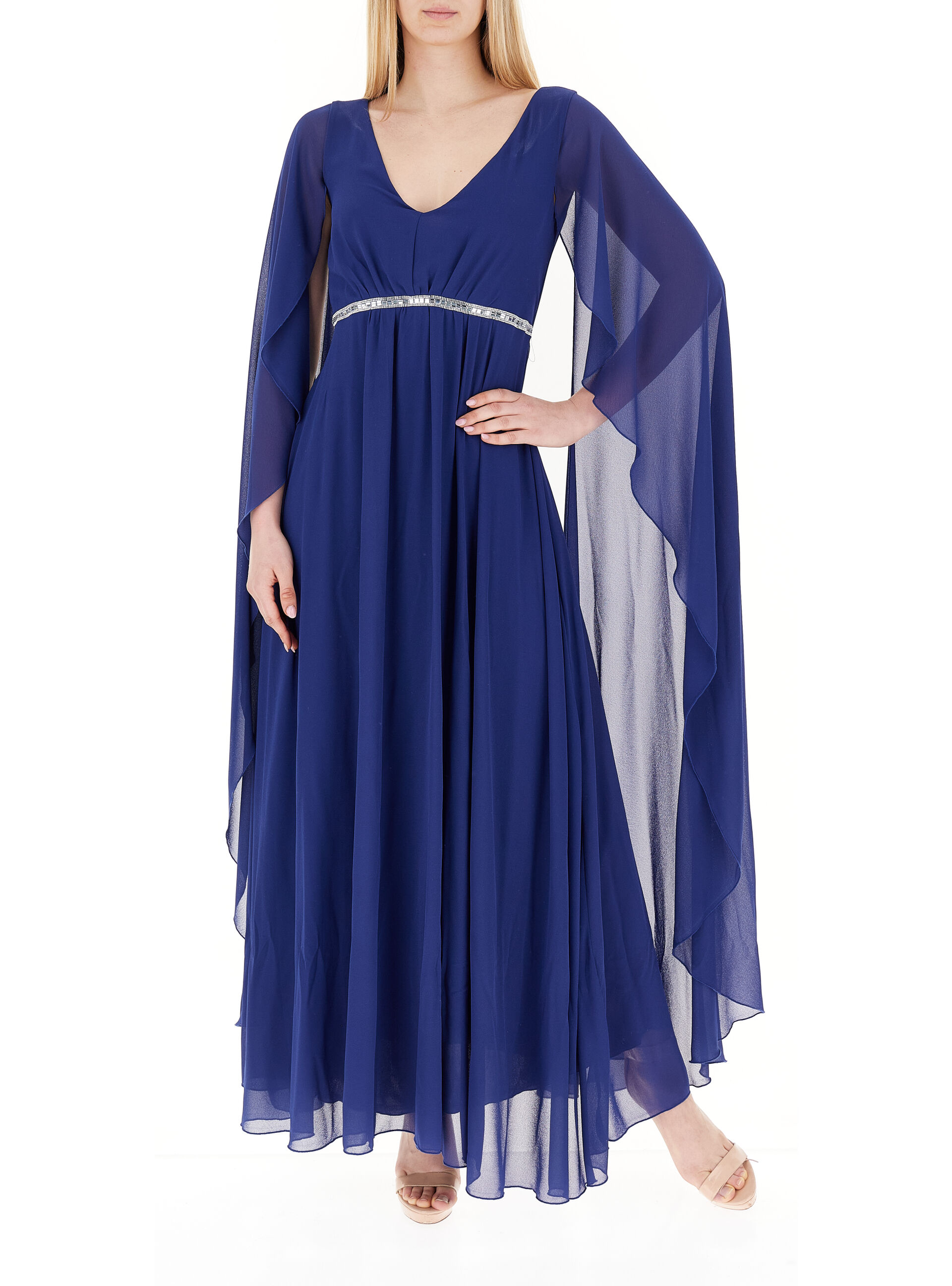 RINASCIMENTO Abito con volants BLU