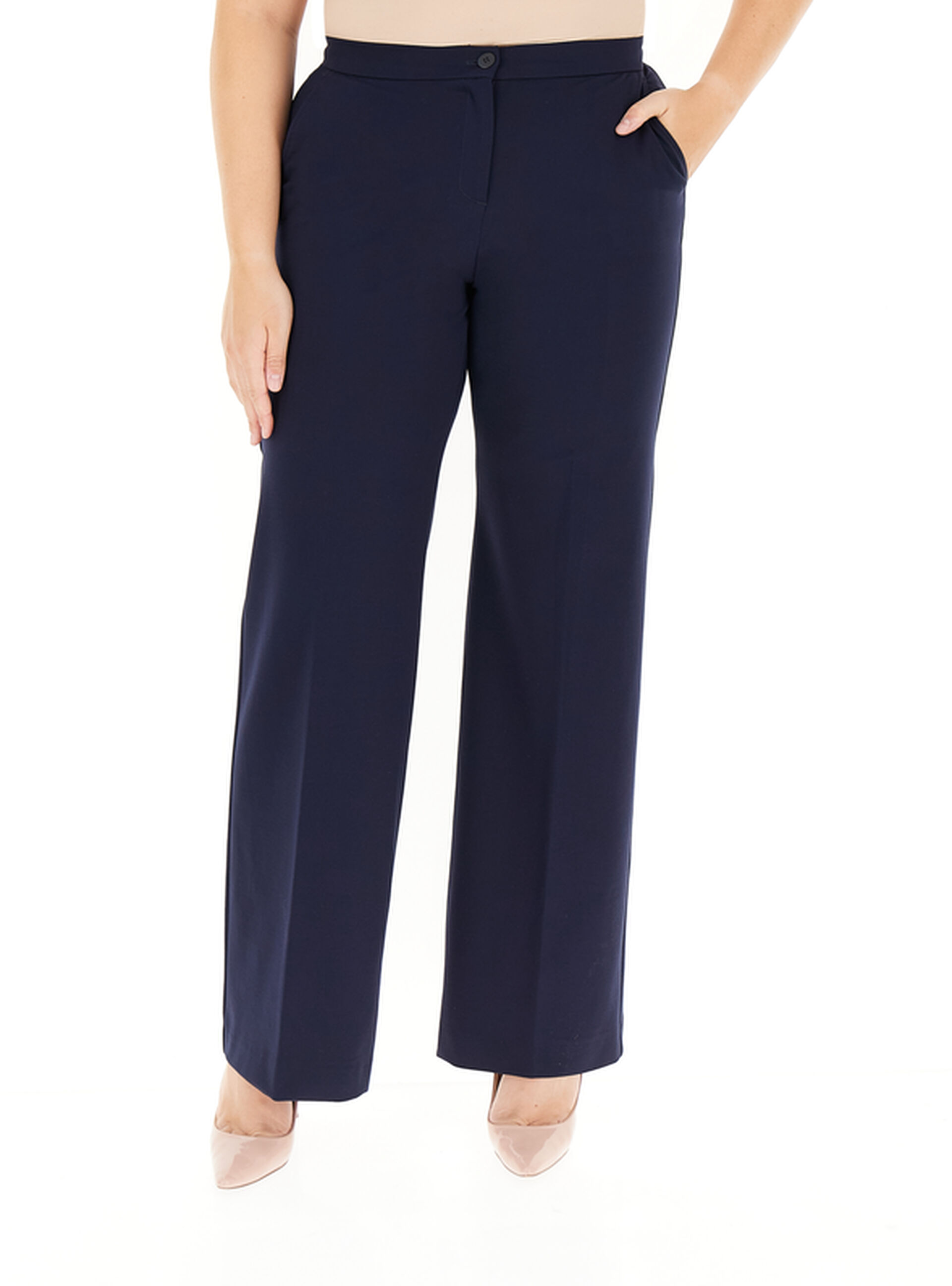 Pantalone gamba dritta BLU NOTTE
