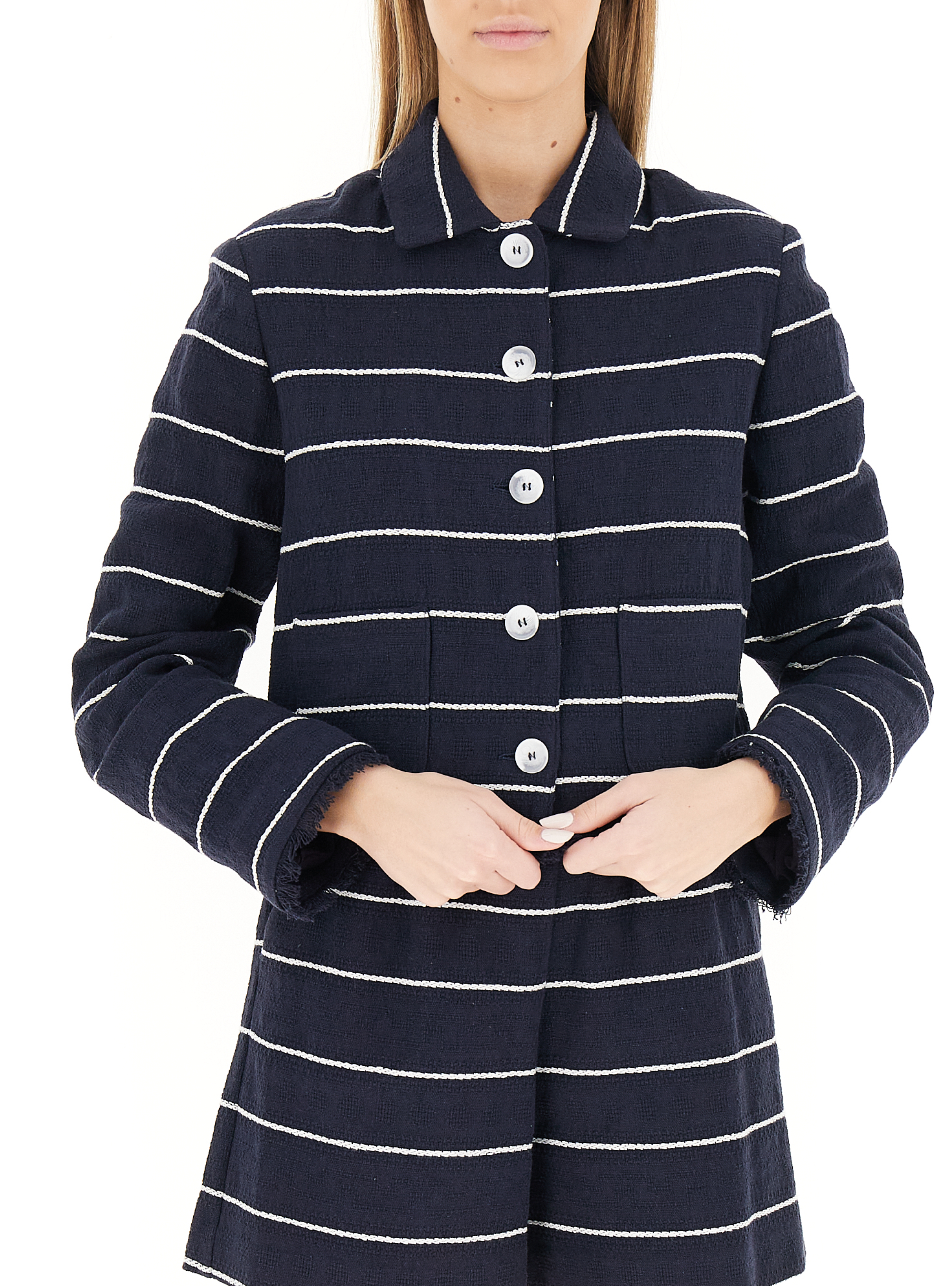 KOCCA Giacca cropped BLU NAVY L