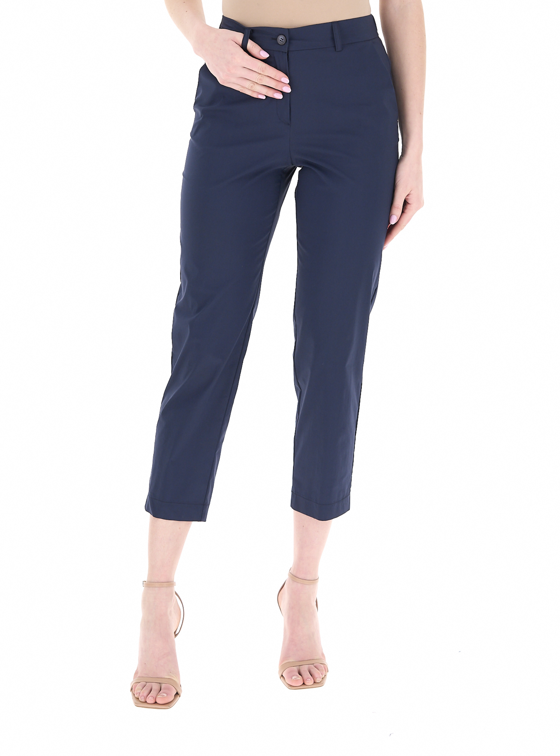 Pantalone a sigaretta BLU NAVY