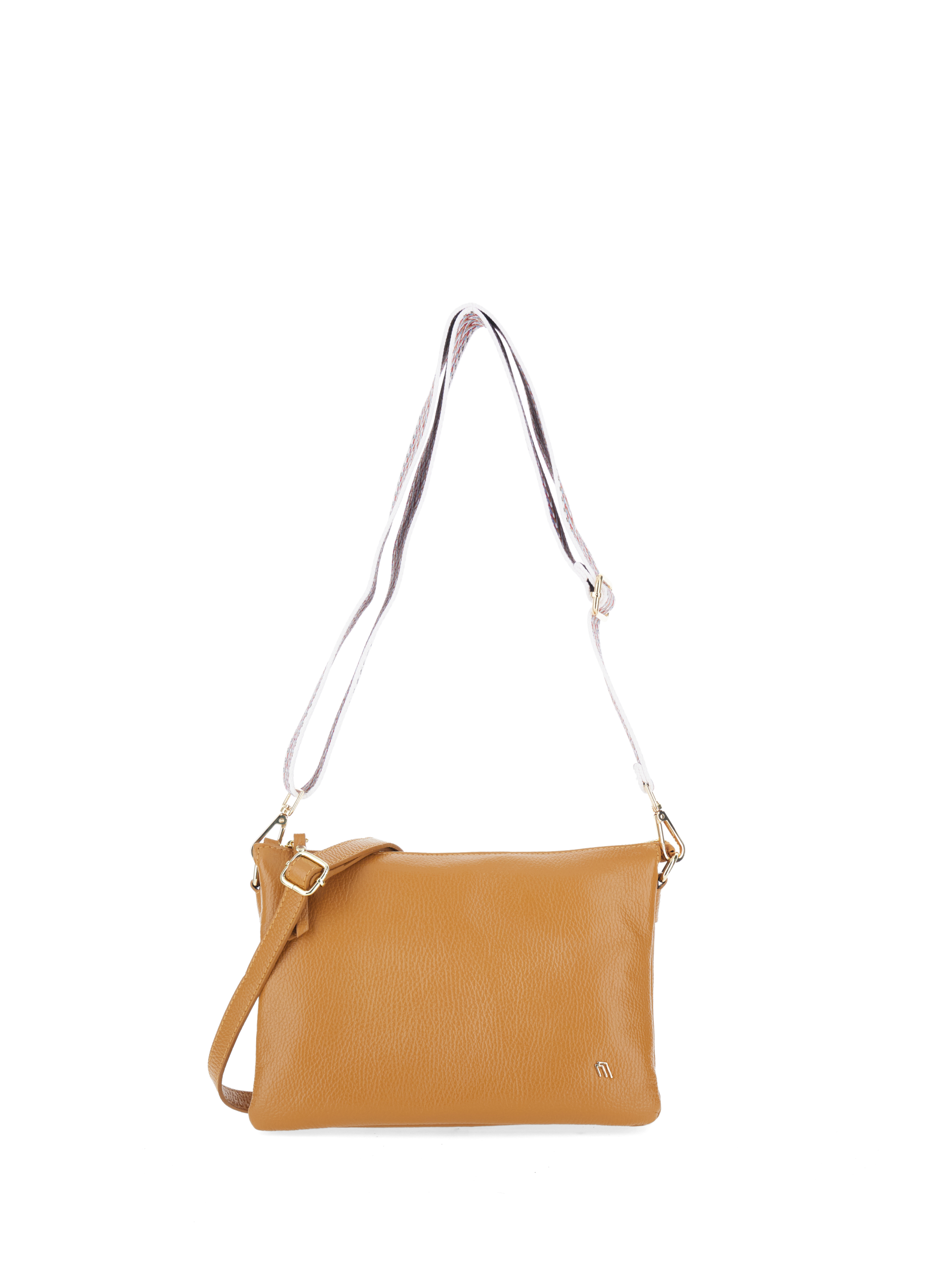FRAU Borsa in pelle MARRONE CHIARO