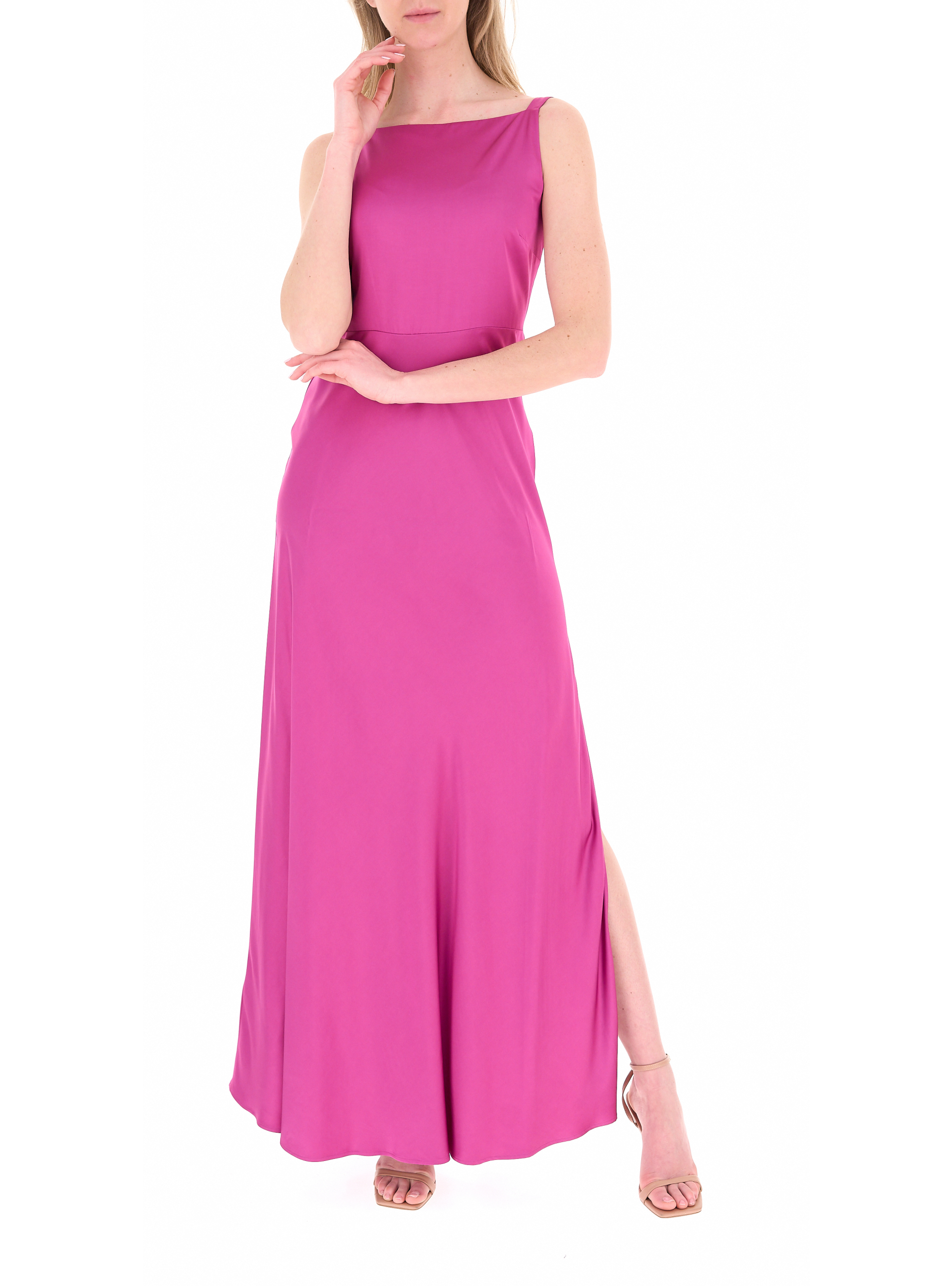 LIU JO Abito in viscosa FUCSIA 38