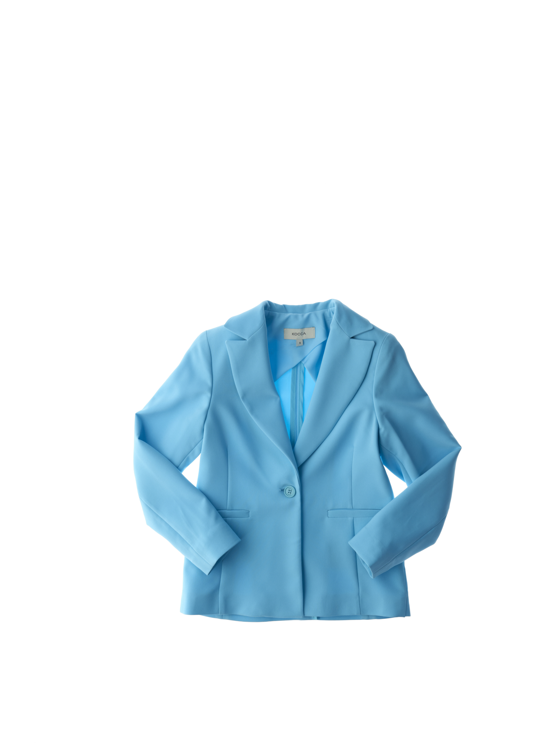 KOCCA Blazer monopetto TURCHESE