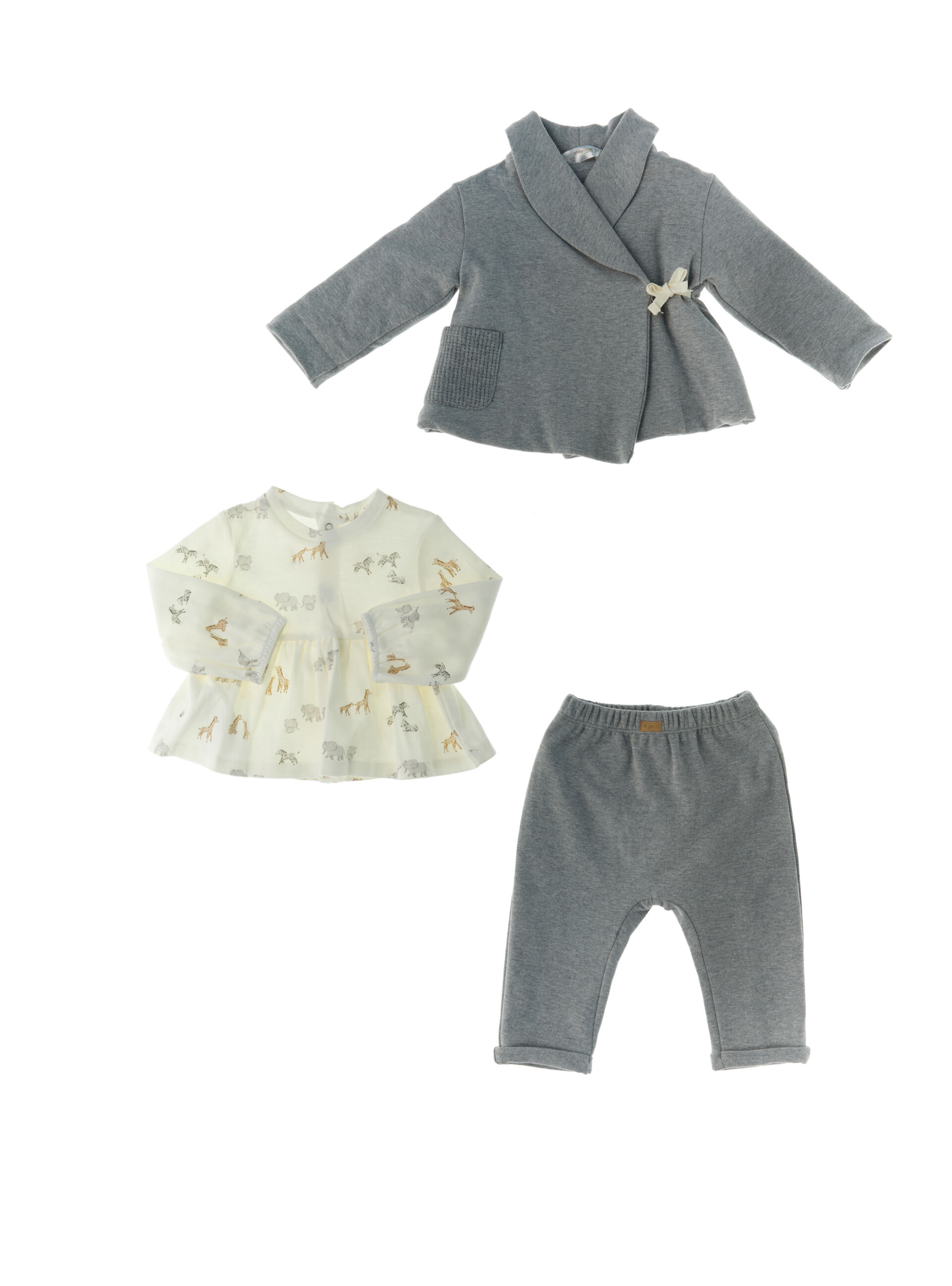 MAYORAL Set 3 pz GRIGIO