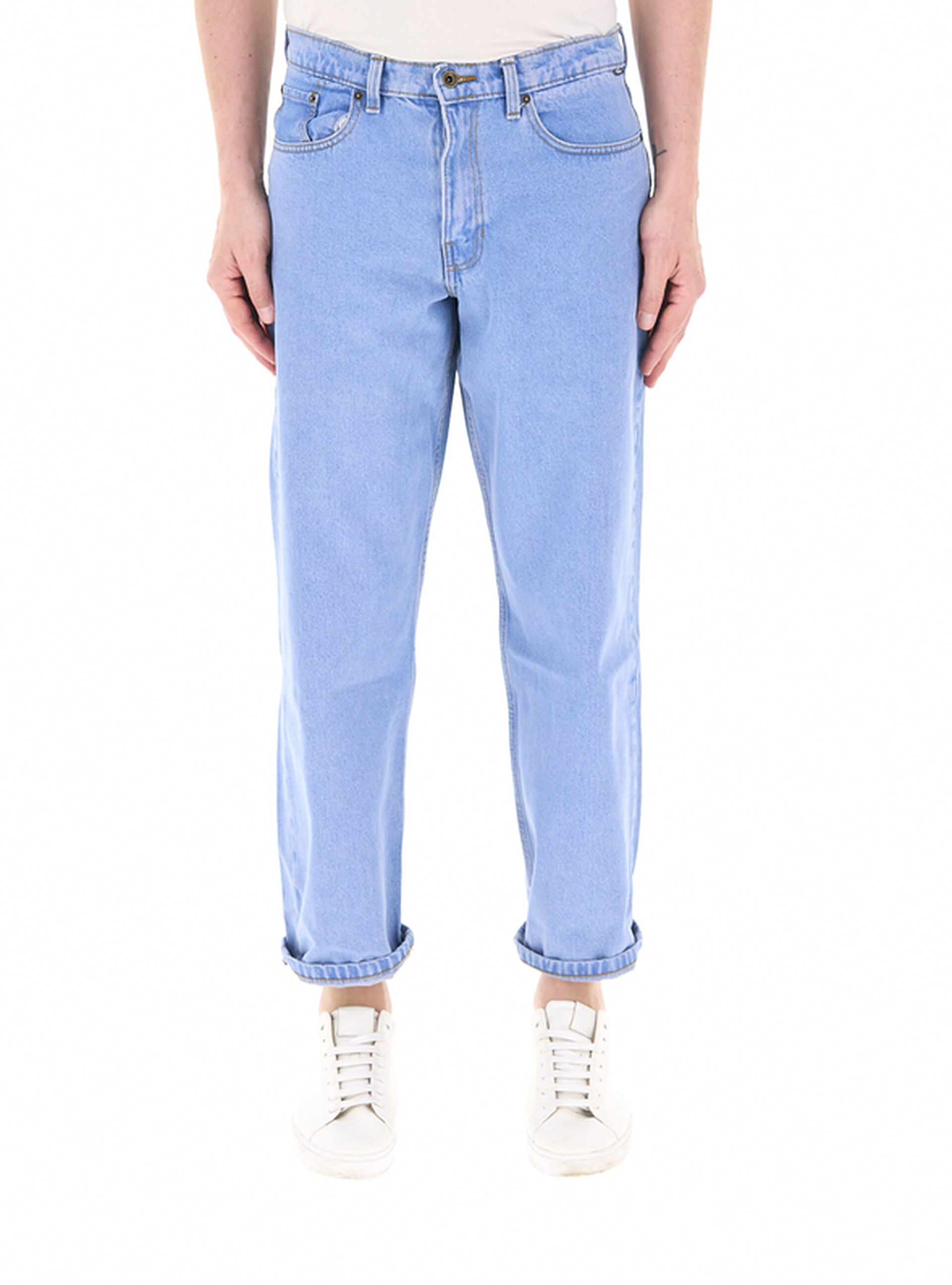 Vans Jeans boyfriend BLU CHIARO 33