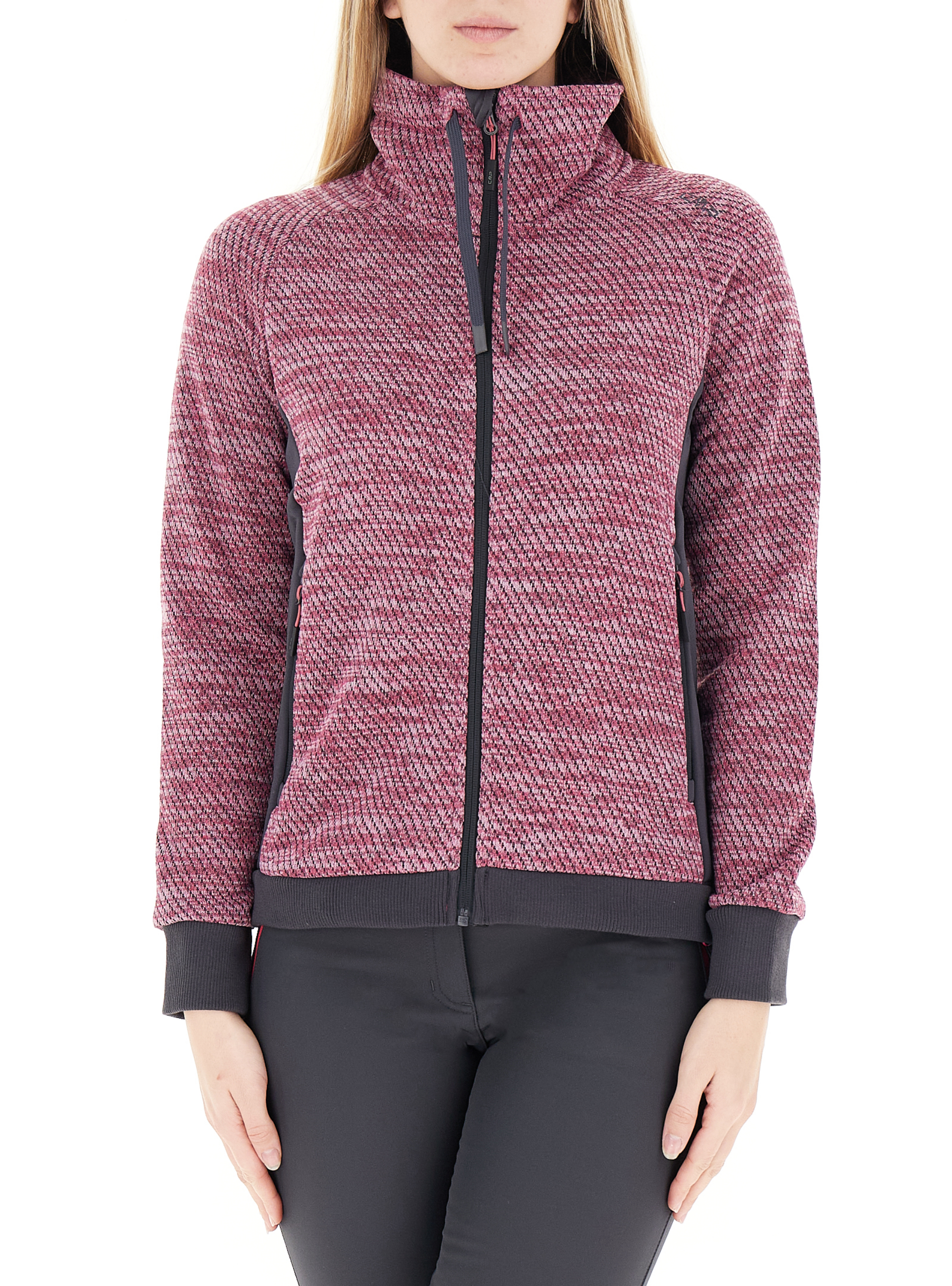 CMP Felpa collo alto BORDEAUX 44