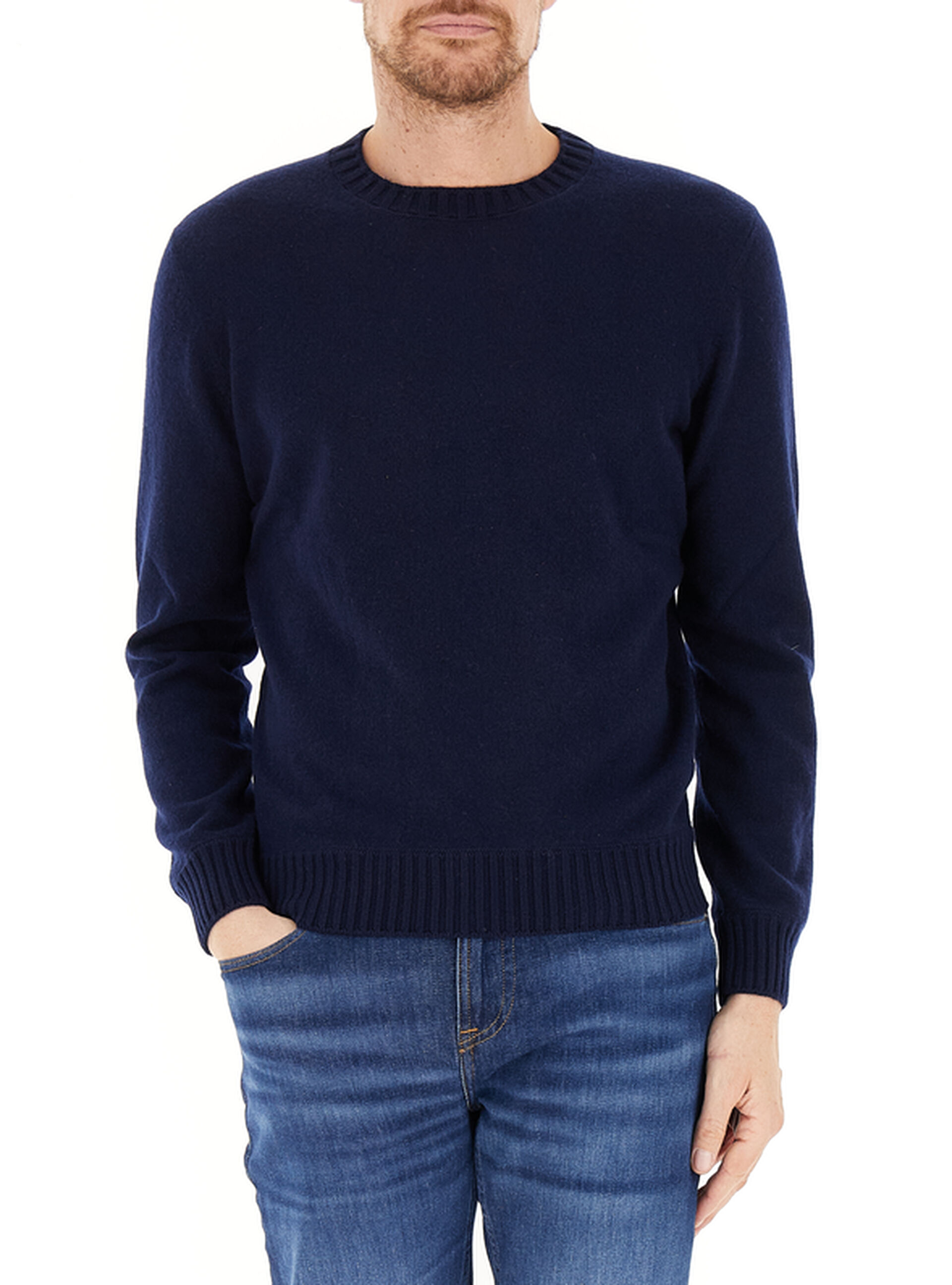 Maglione in cashmere BLU NOTTE
