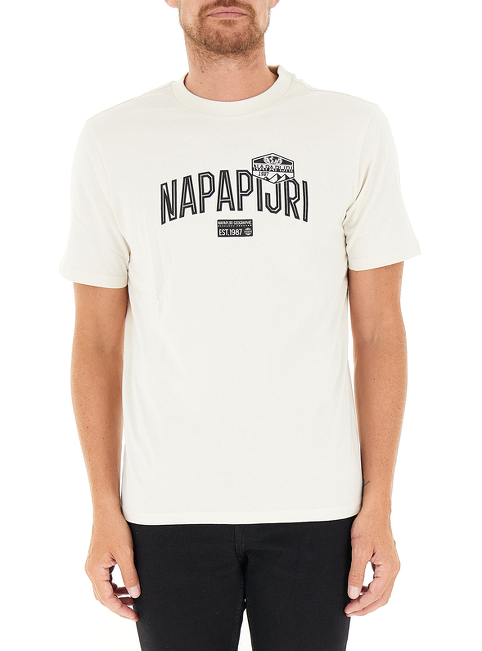 Napapijri T-shirt girocollo BURRO