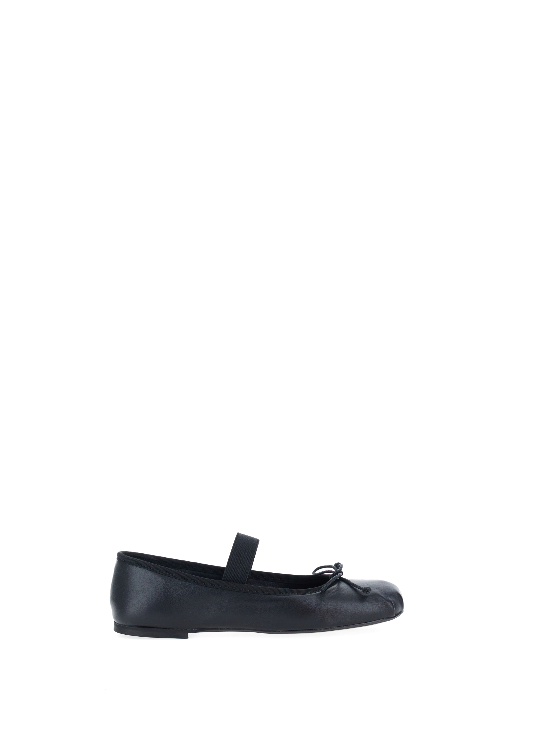 OFFICINA Ballerine in pelle NERO