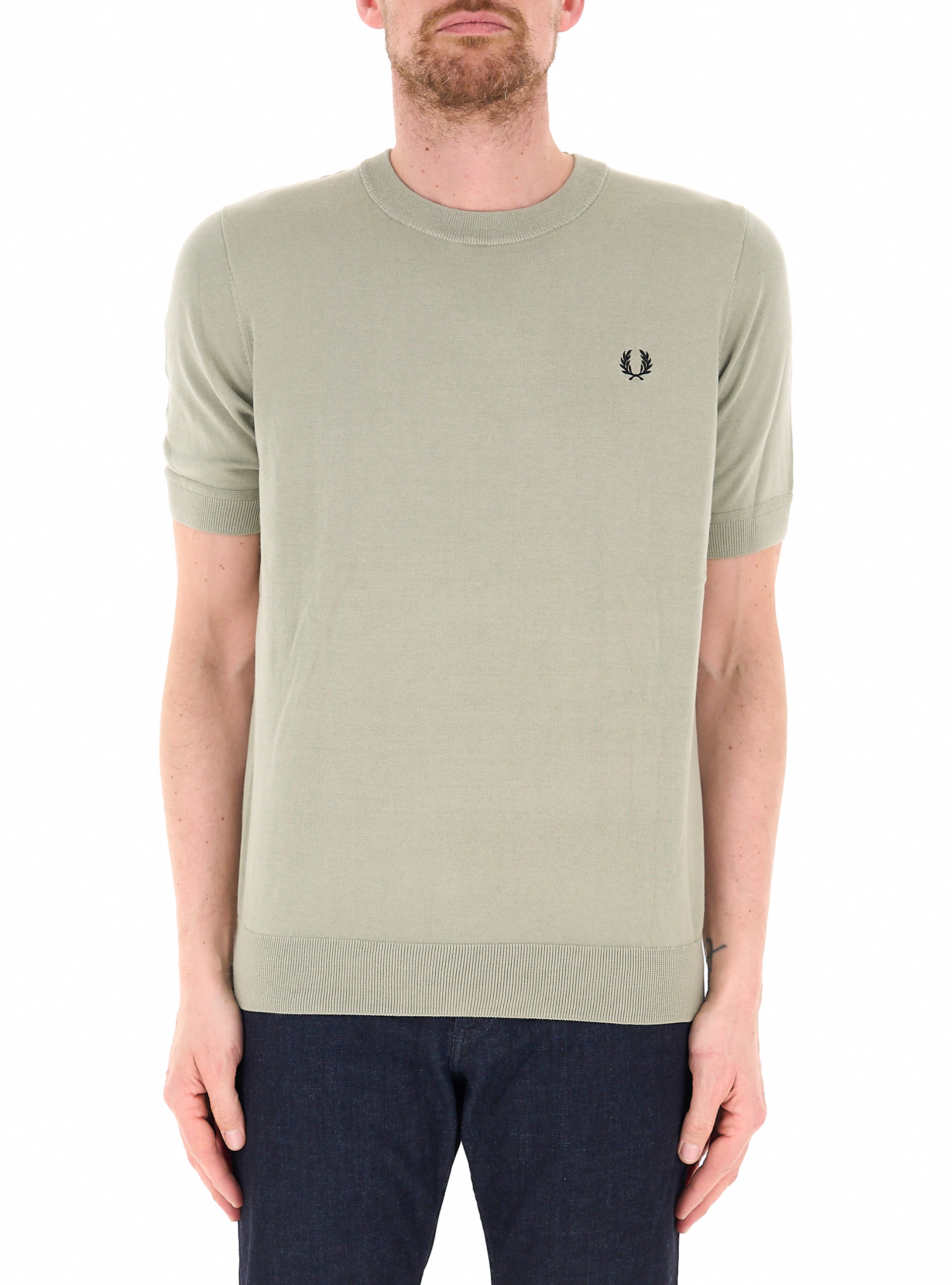Fred Perry Maglia girocollo ECRU L