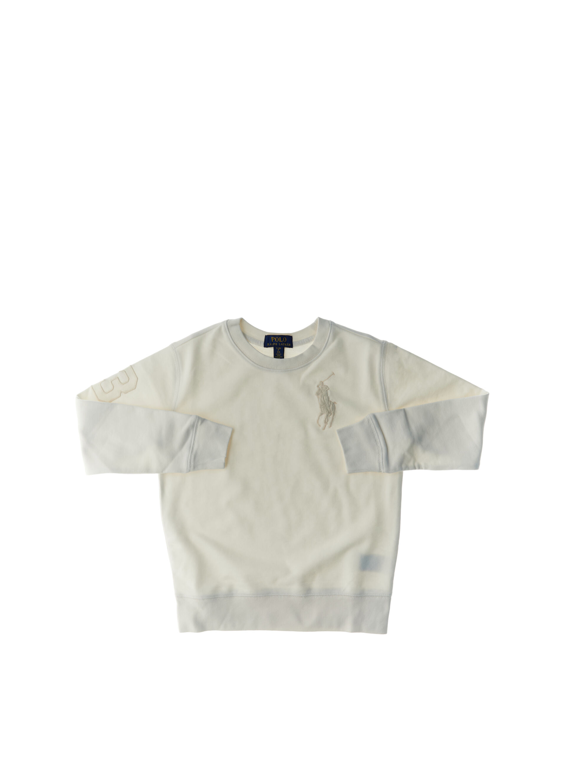 Felpa girocollo POLO BOYS PANNA S