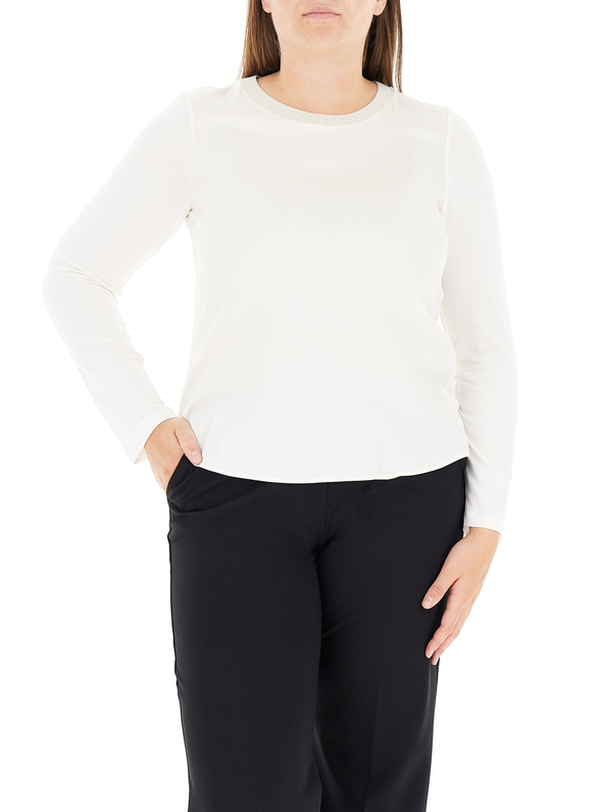 Maglia girocollo PANNA XL