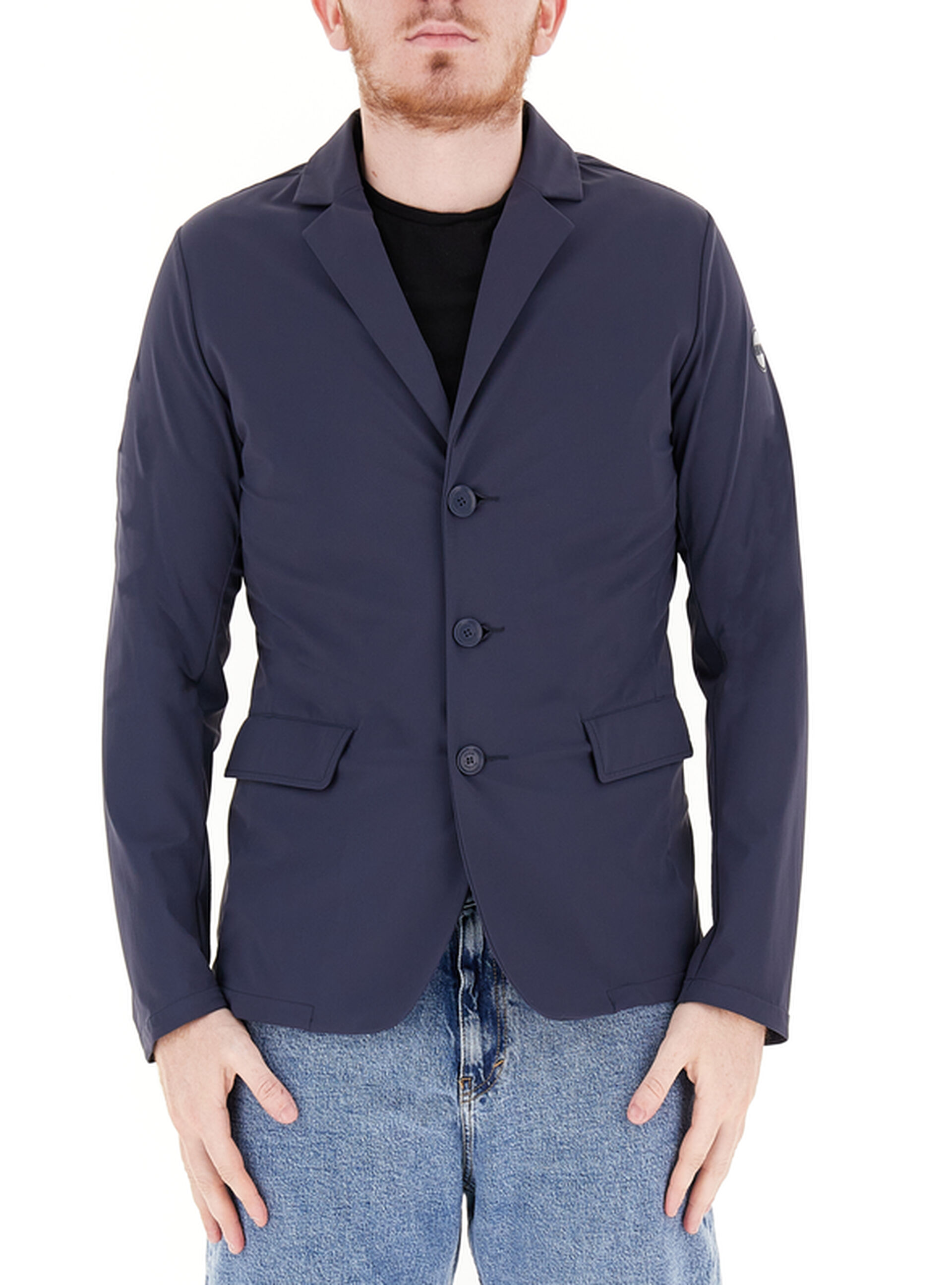 Giacca tessuto tecnico ORIGINALS BLU NOTTE 48
