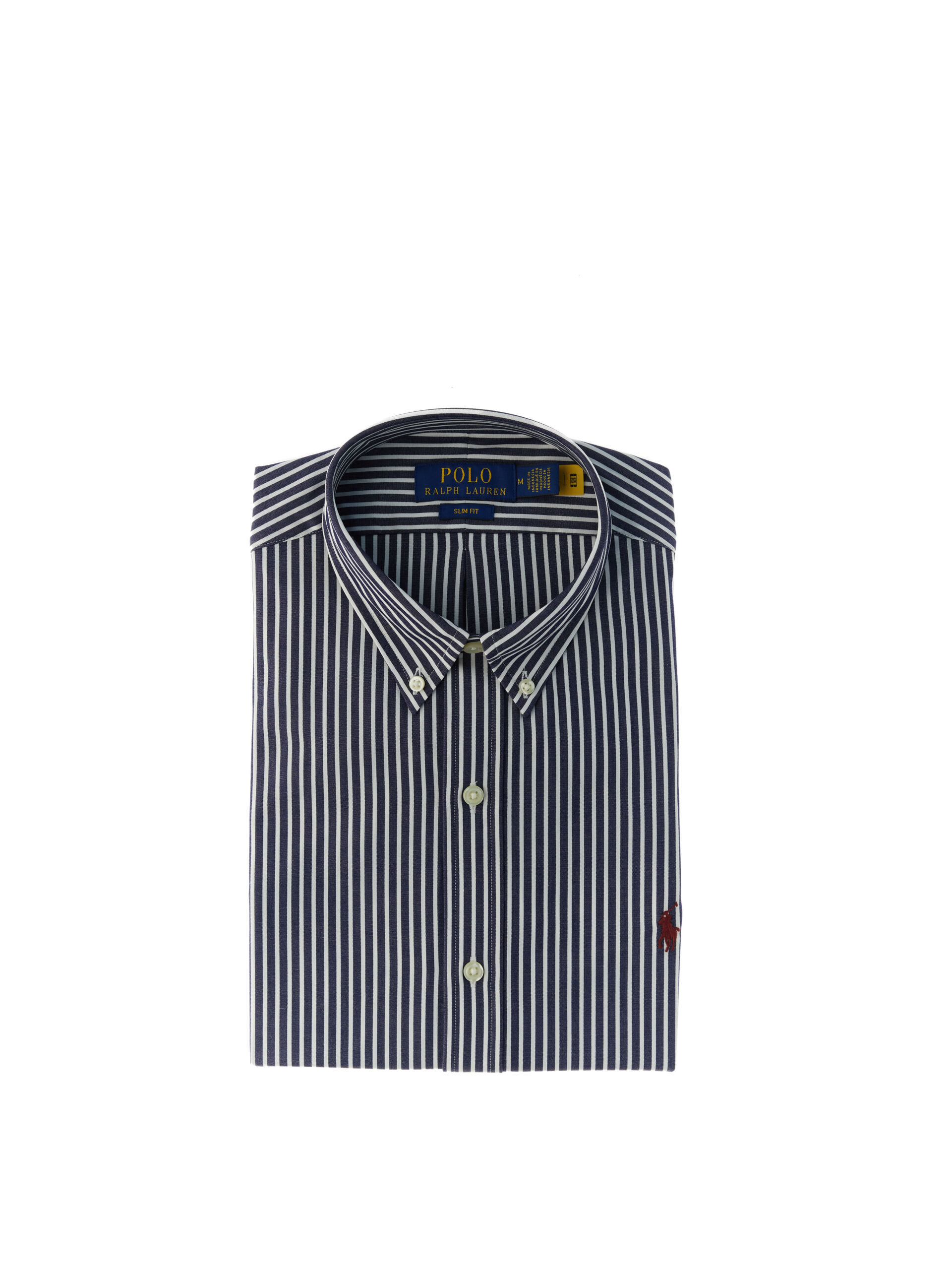 Camicia a righe POLO BLU