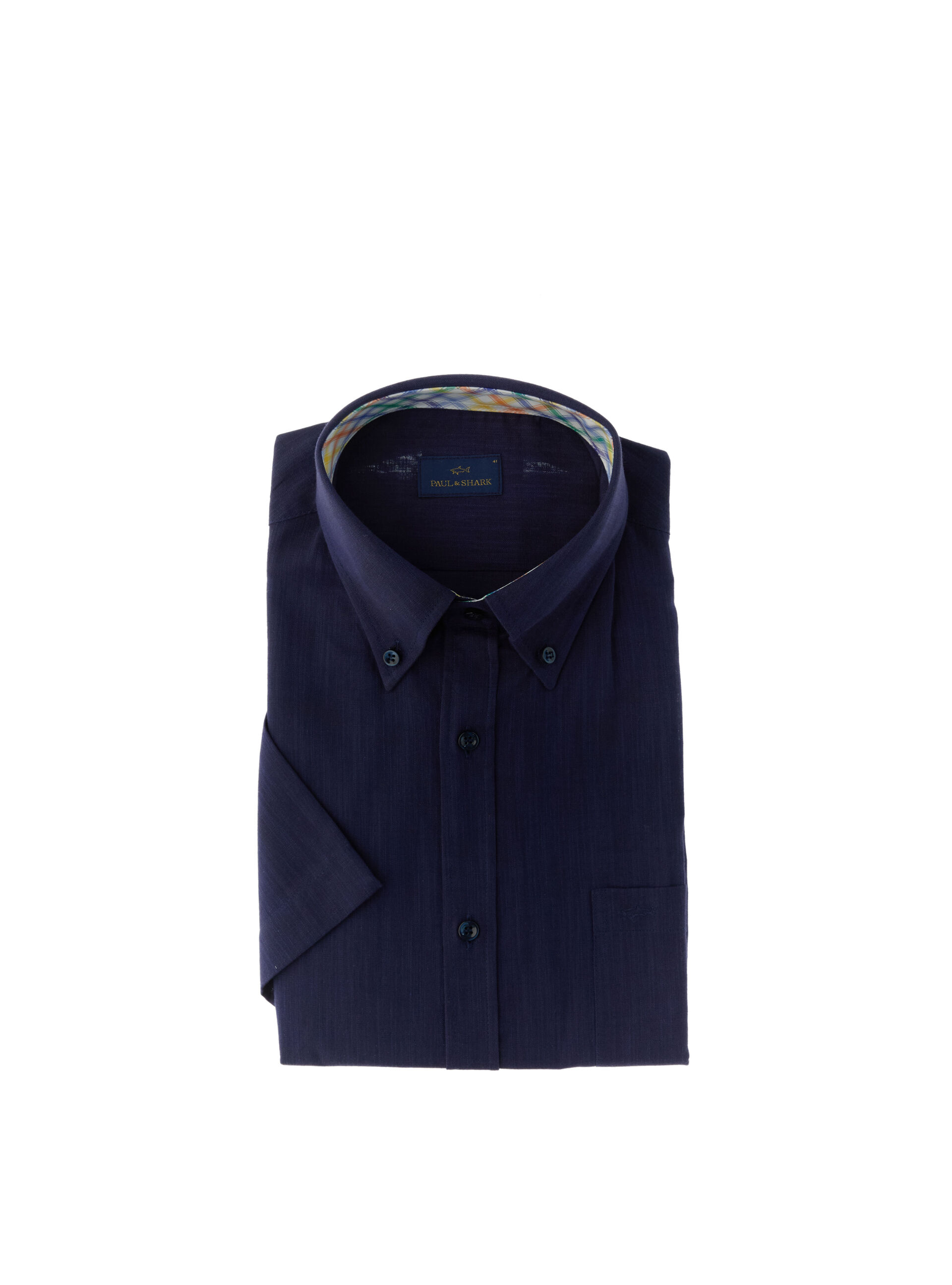 Camicia maniche corte BLU NAVY